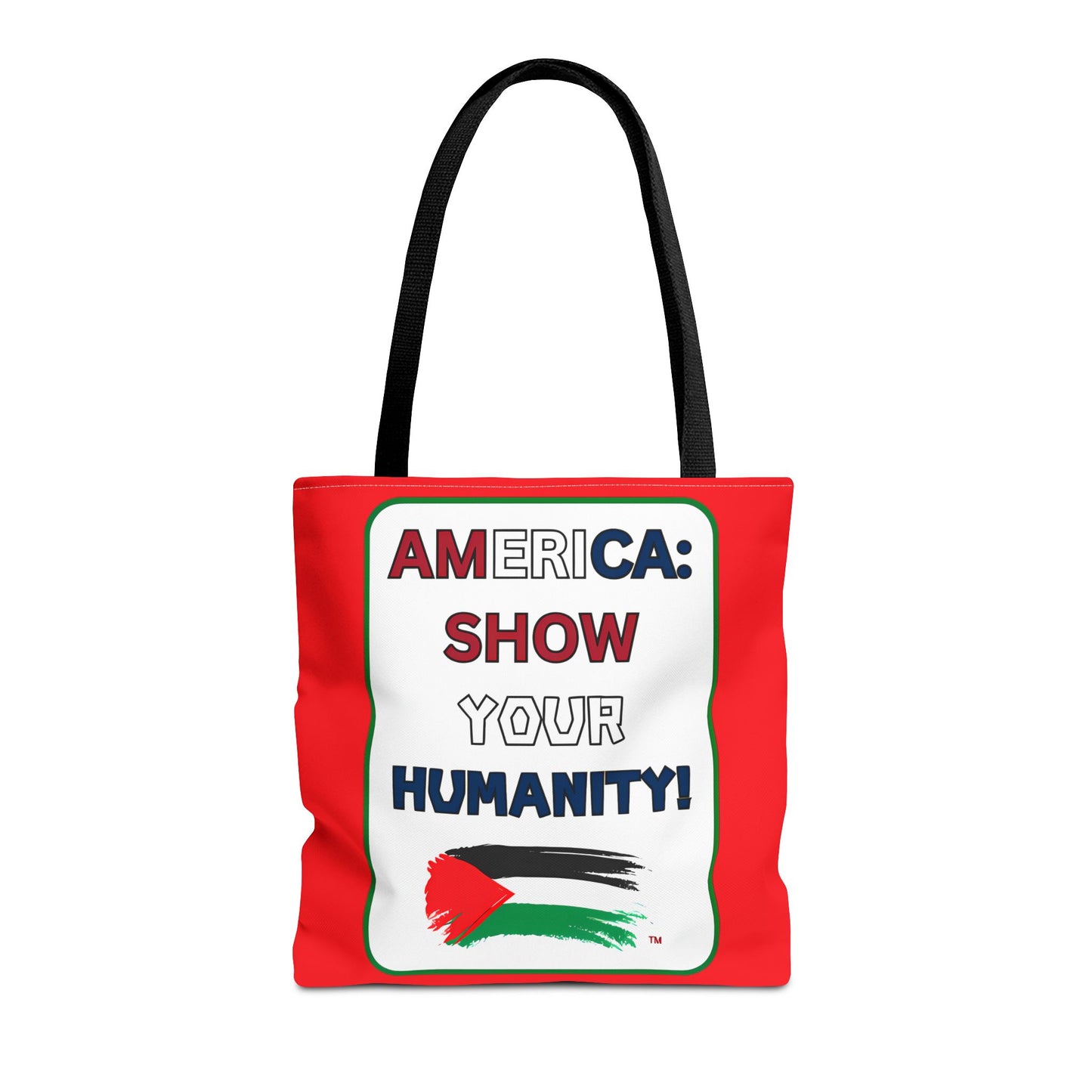 PALESTINE HUMANITY TOTE BAG