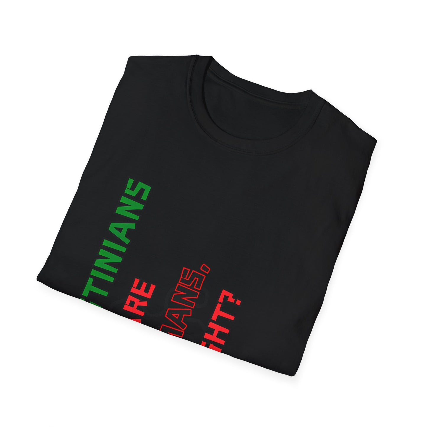 PALESTINE HUMAN RIGHTS T-SHIRT UNISEX