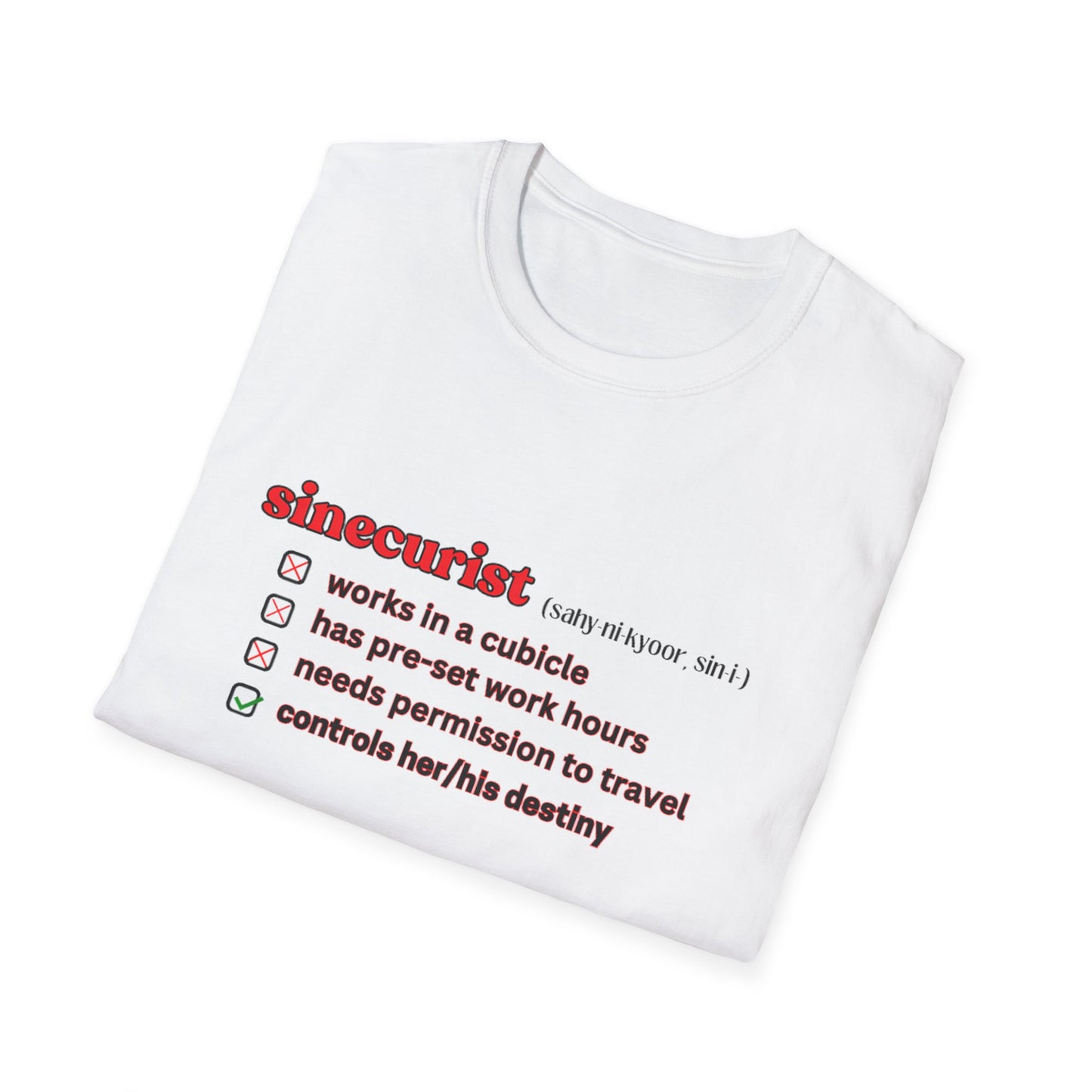 UNI GOOGLE CHECK BOX R T-SHIRT - UNISEX