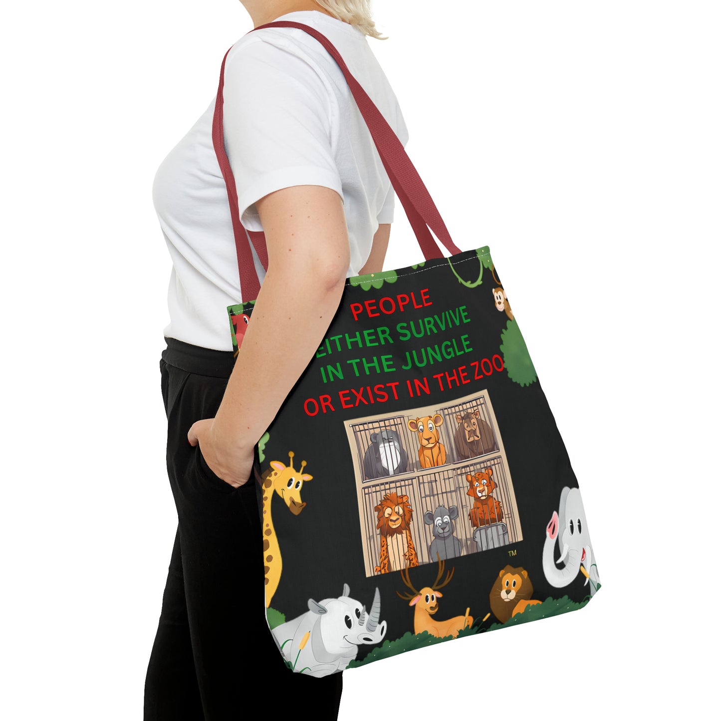 JUNGLE JIVE TOTE BAG
