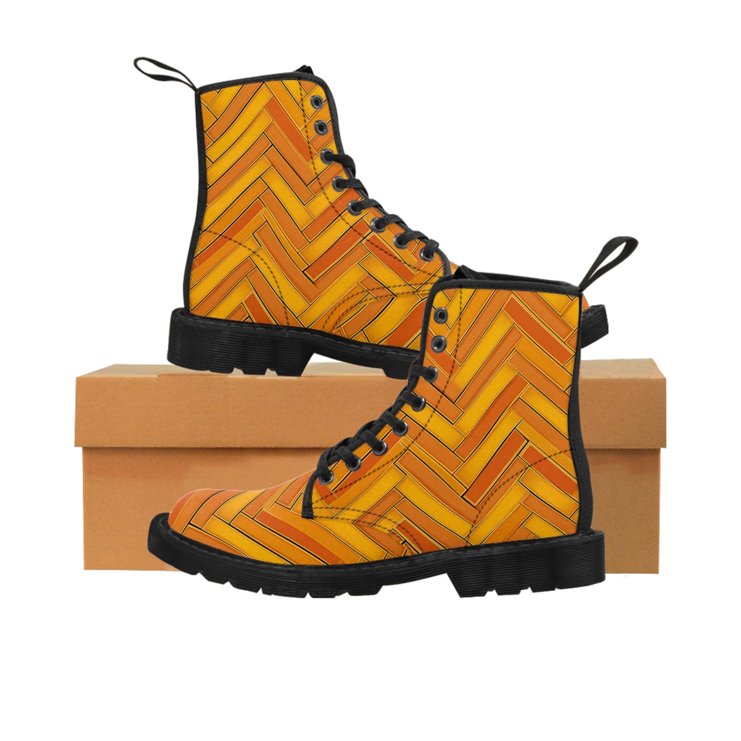 MUSTANG MEN'S CANVAS BOOTS
