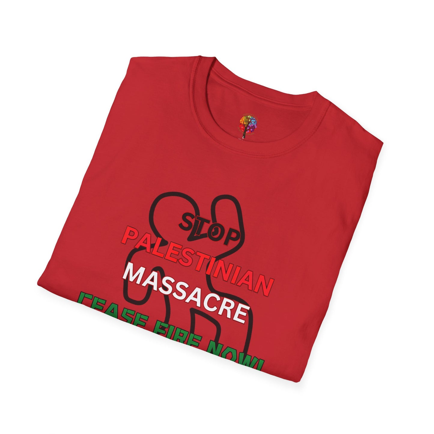 PALESTINE CEASE FIRE T-SHIRT UNISEX
