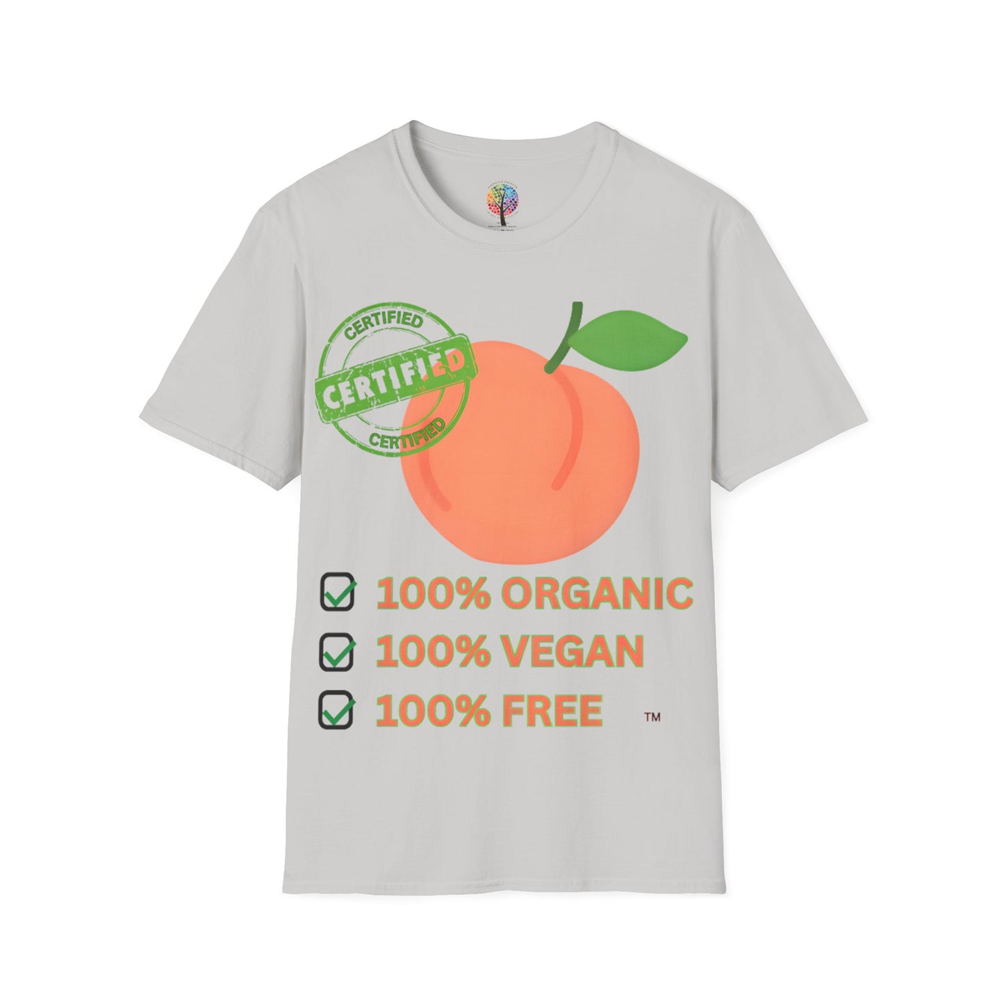 JUST PEACHY SOFTSTYLE T-SHIRT UNISEX