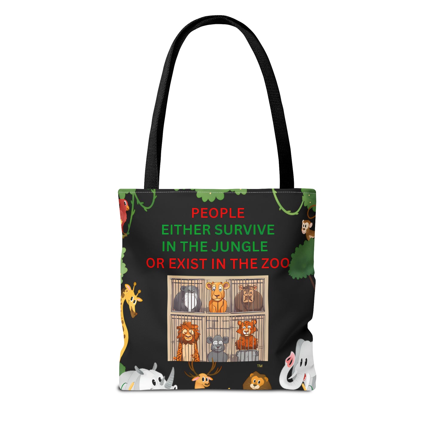 JUNGLE JIVE TOTE BAG