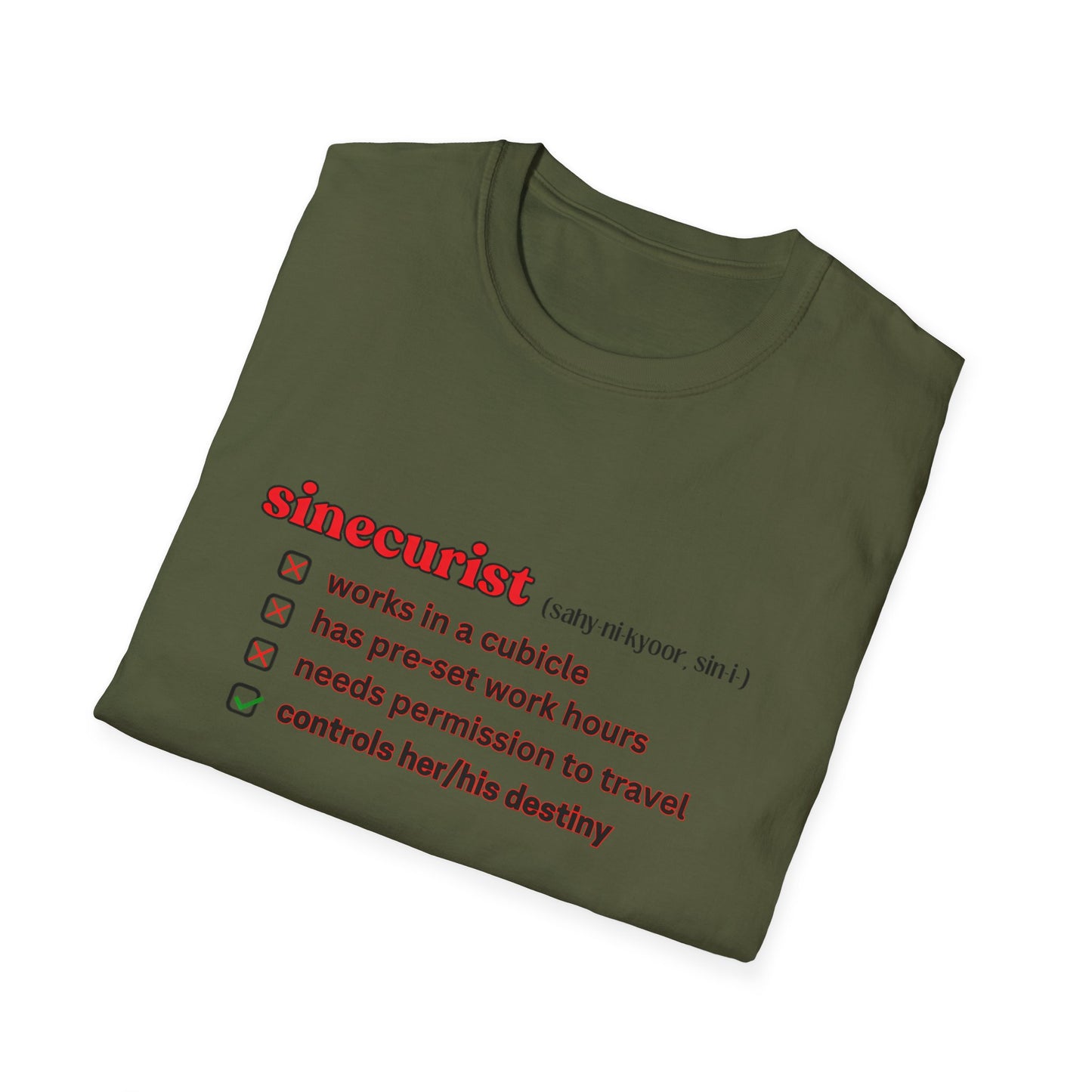 UNI GOOGLE CHECK BOX R T-SHIRT - UNISEX