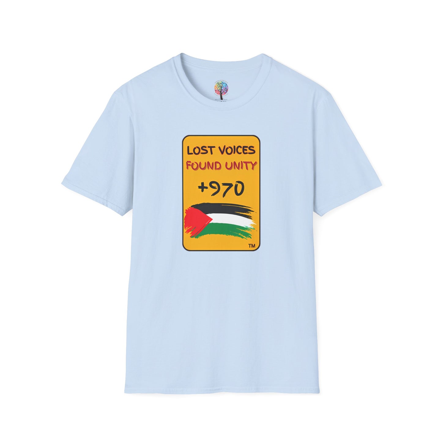 PALESTINE FOUND UNITY T-SHIRT UNISEX