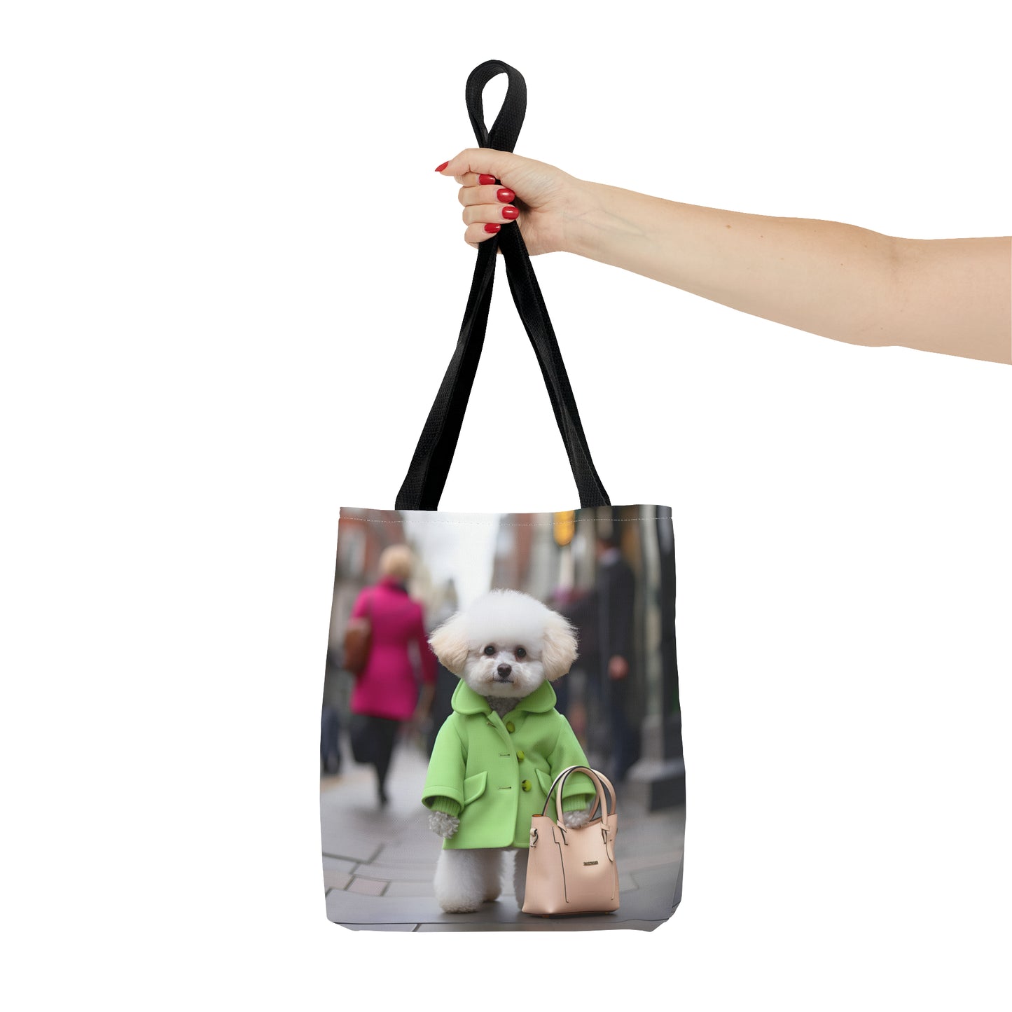 BICHON FRISE TOTE BAG