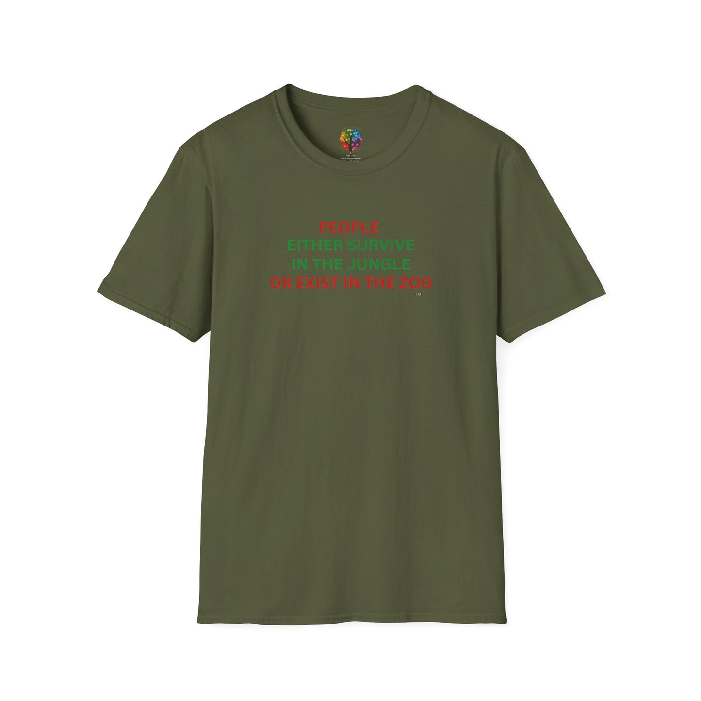 EXIST IN ZOO SOFTSTYLE T-SHIRT UNISEX