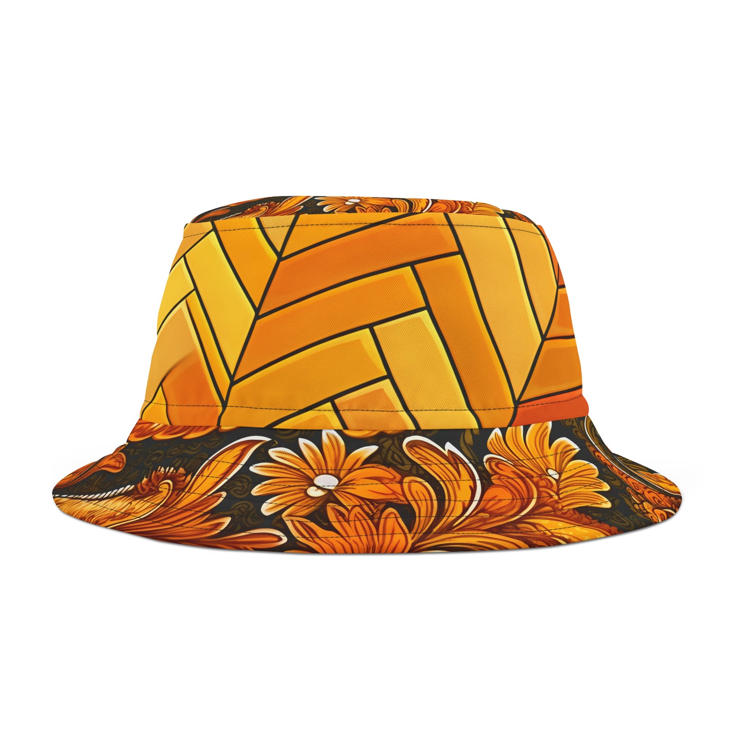 PAISLEY TILE BUCKET HAT UNISEX