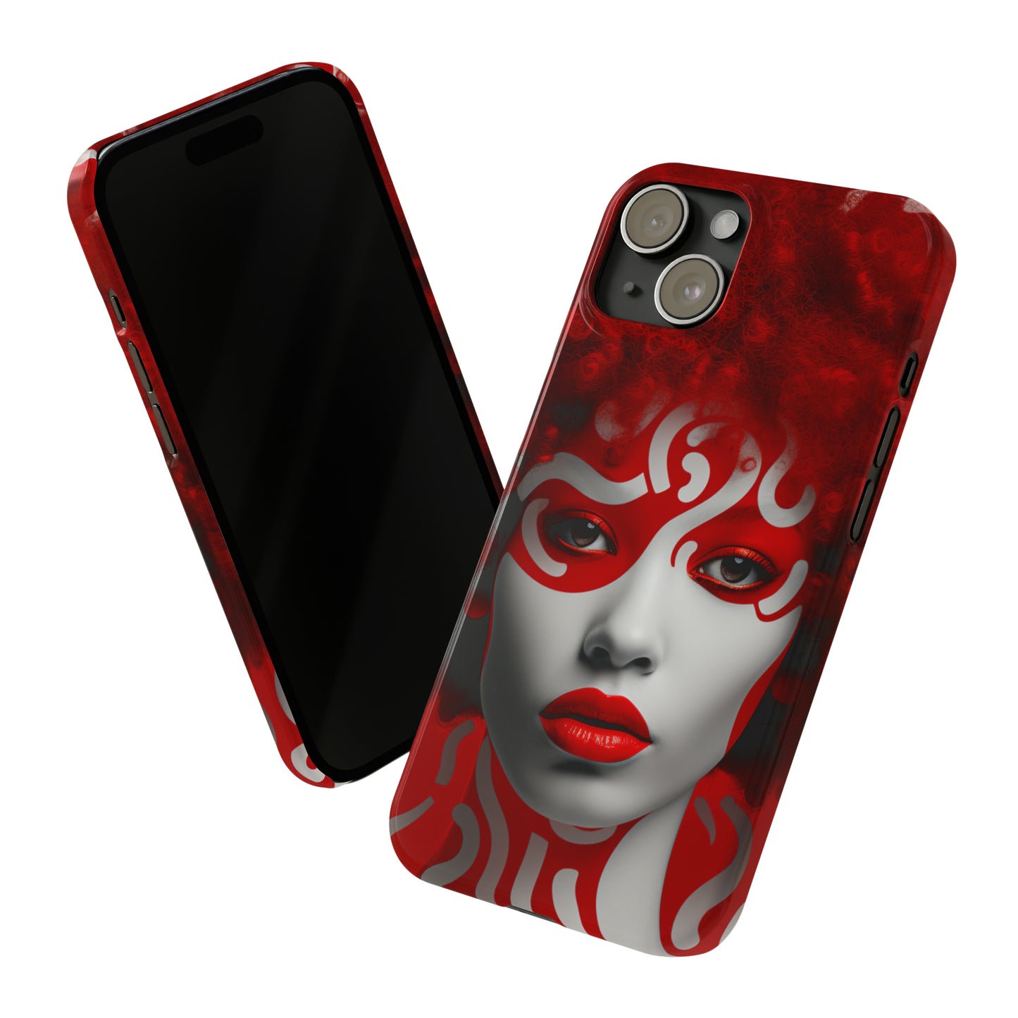 DEL CRIMSON CREME VISAGE PHONE CASE - PHONE CASE