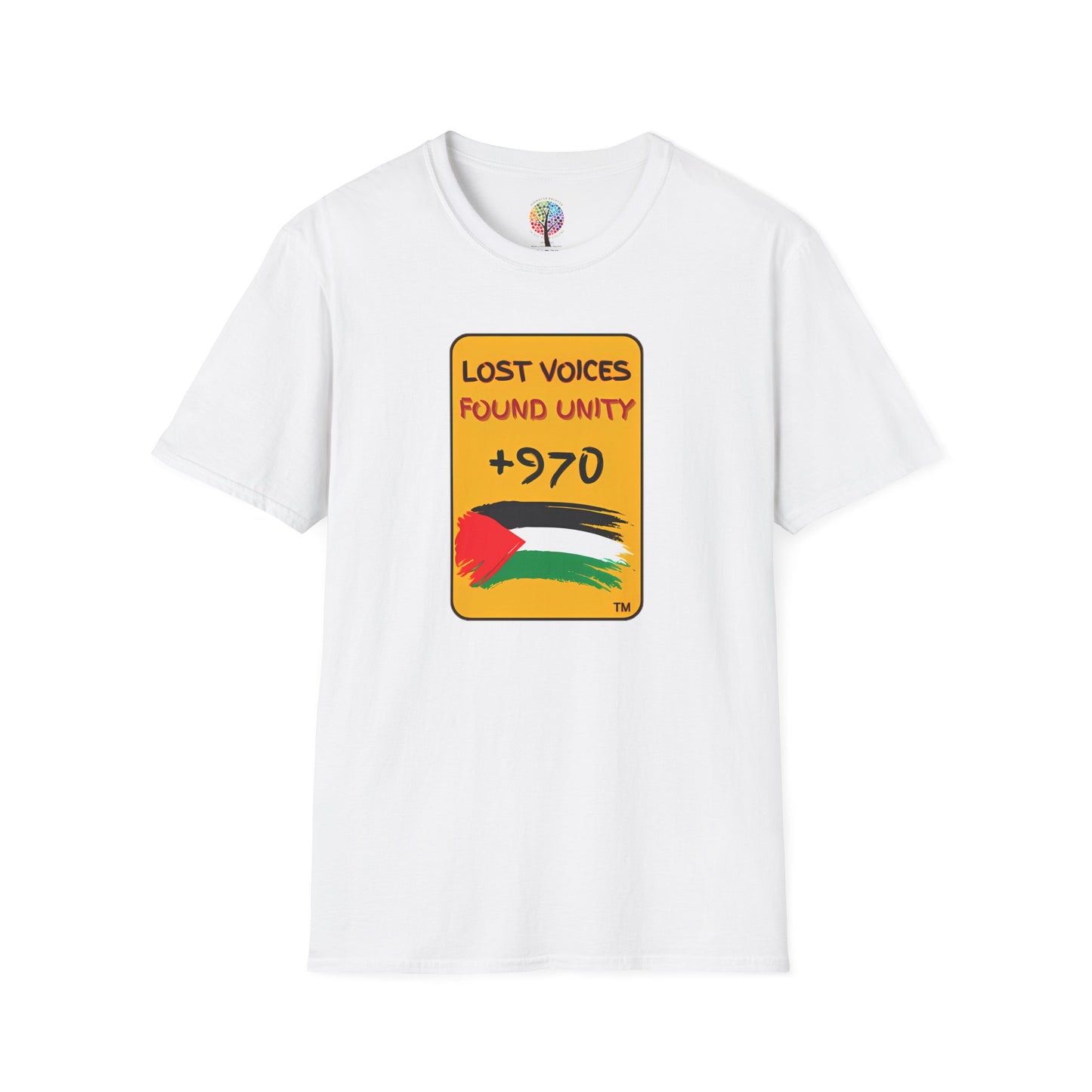 PALESTINE FOUND UNITY T-SHIRT UNISEX