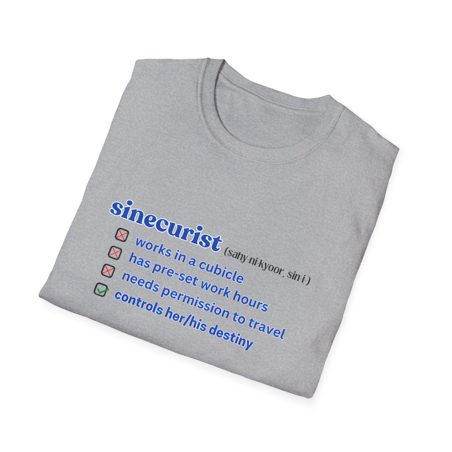 CHECK BOX B T-SHIRT - UNISEX