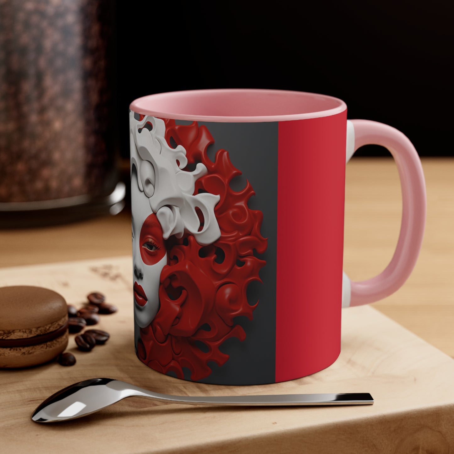 DEL CRIMSON CURLS MUG CERAMIC - MUG 11OZ