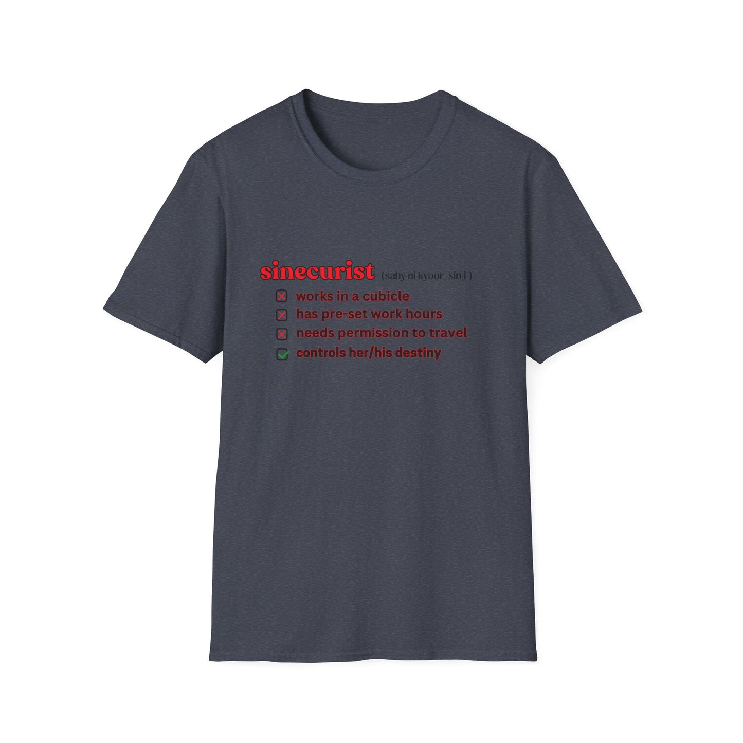 UNI GOOGLE CHECK BOX R T-SHIRT - UNISEX