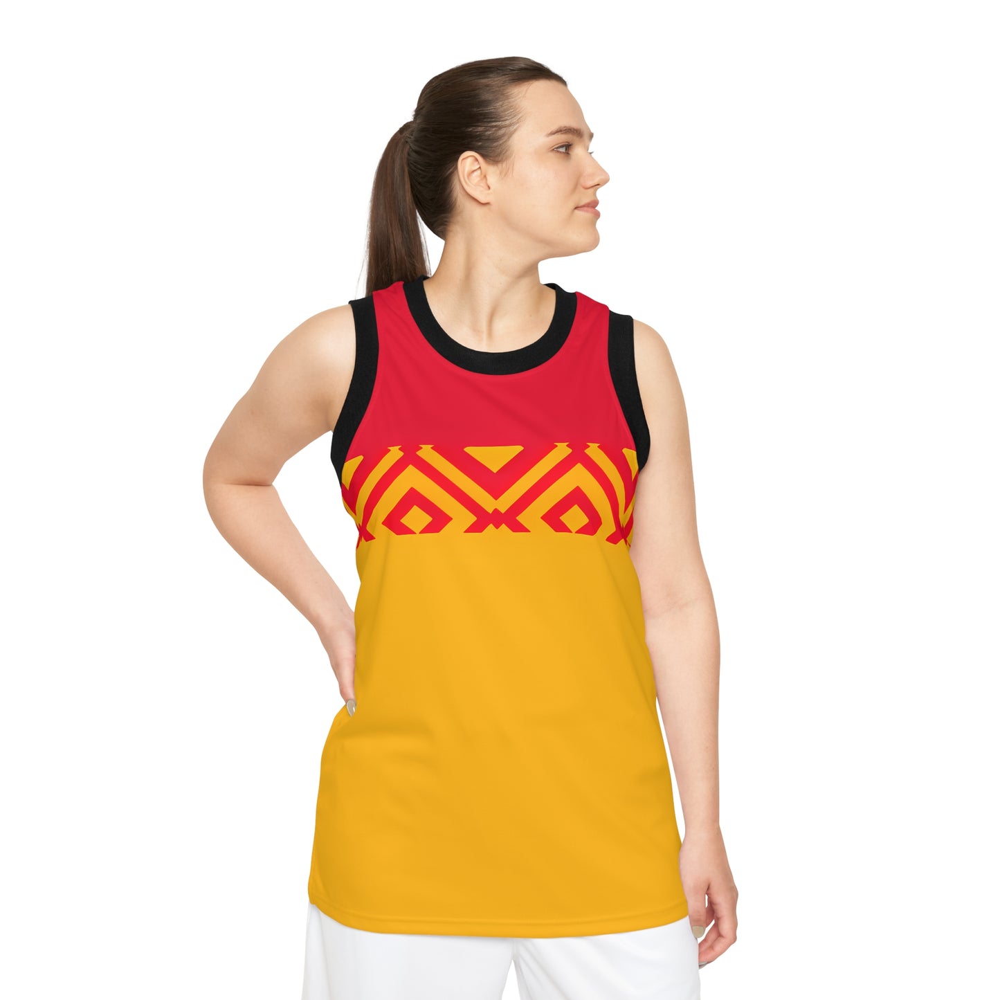 KC CHIEFS MOTIF BASKETBALL JERSEY UNISEX