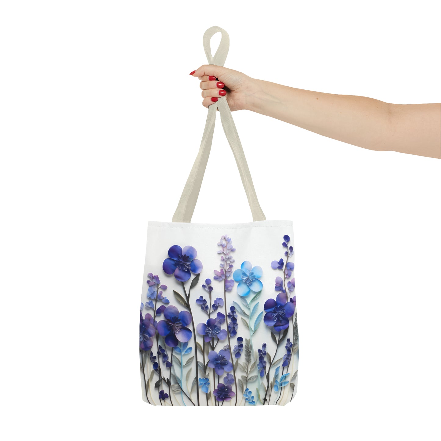 PASTEL FLOWERS TOTE BAG