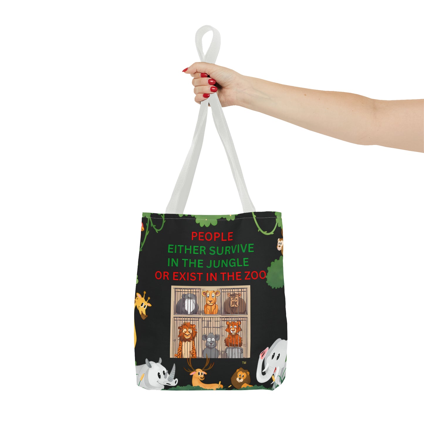 JUNGLE JIVE TOTE BAG