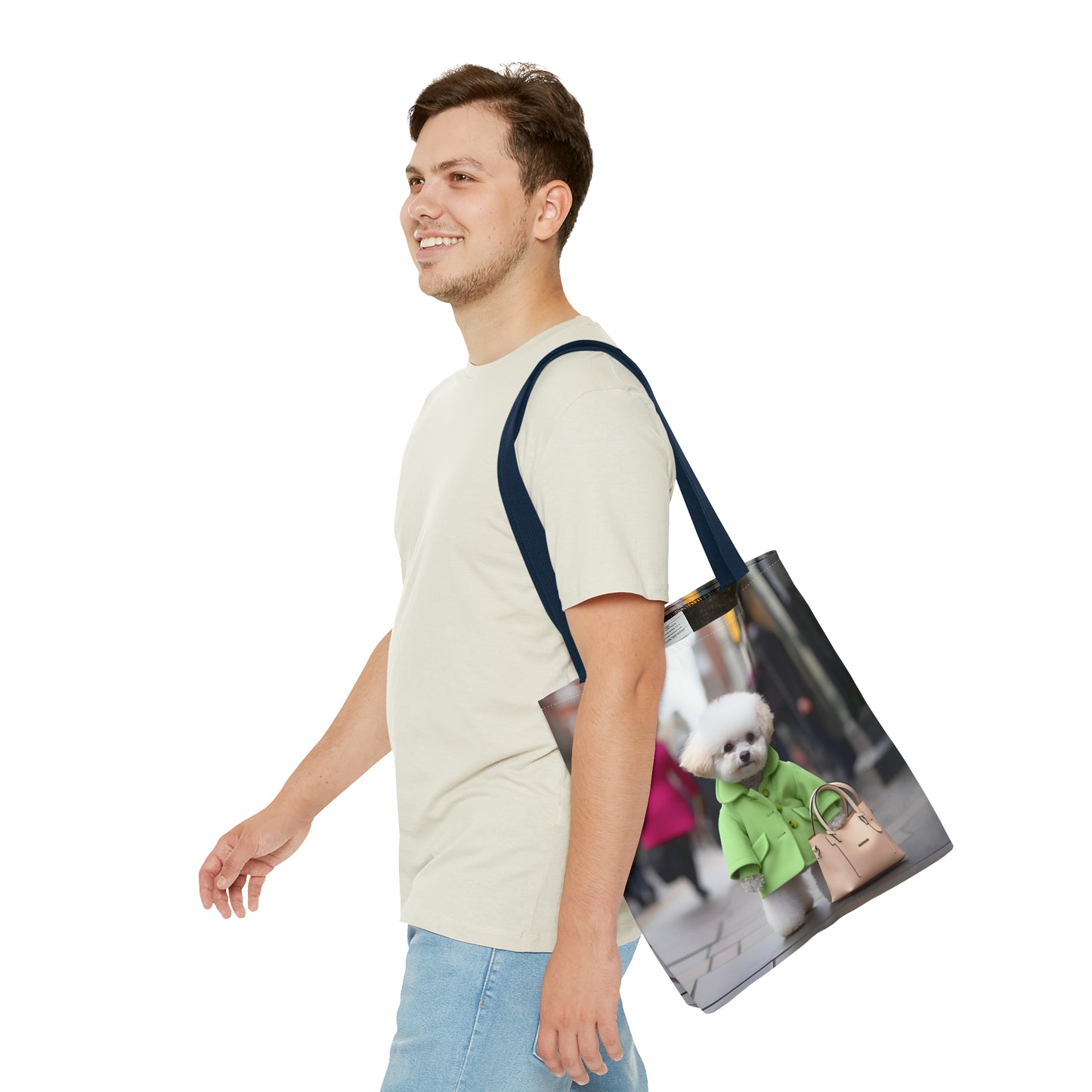 BICHON FRISE TOTE BAG