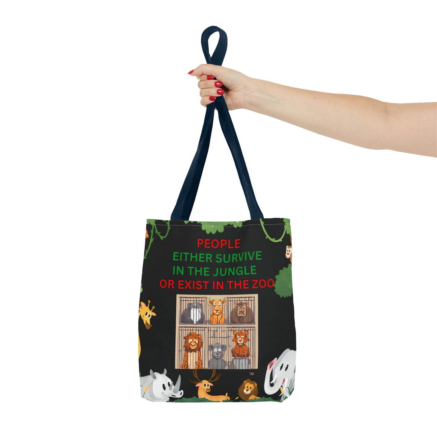 JUNGLE JIVE TOTE BAG