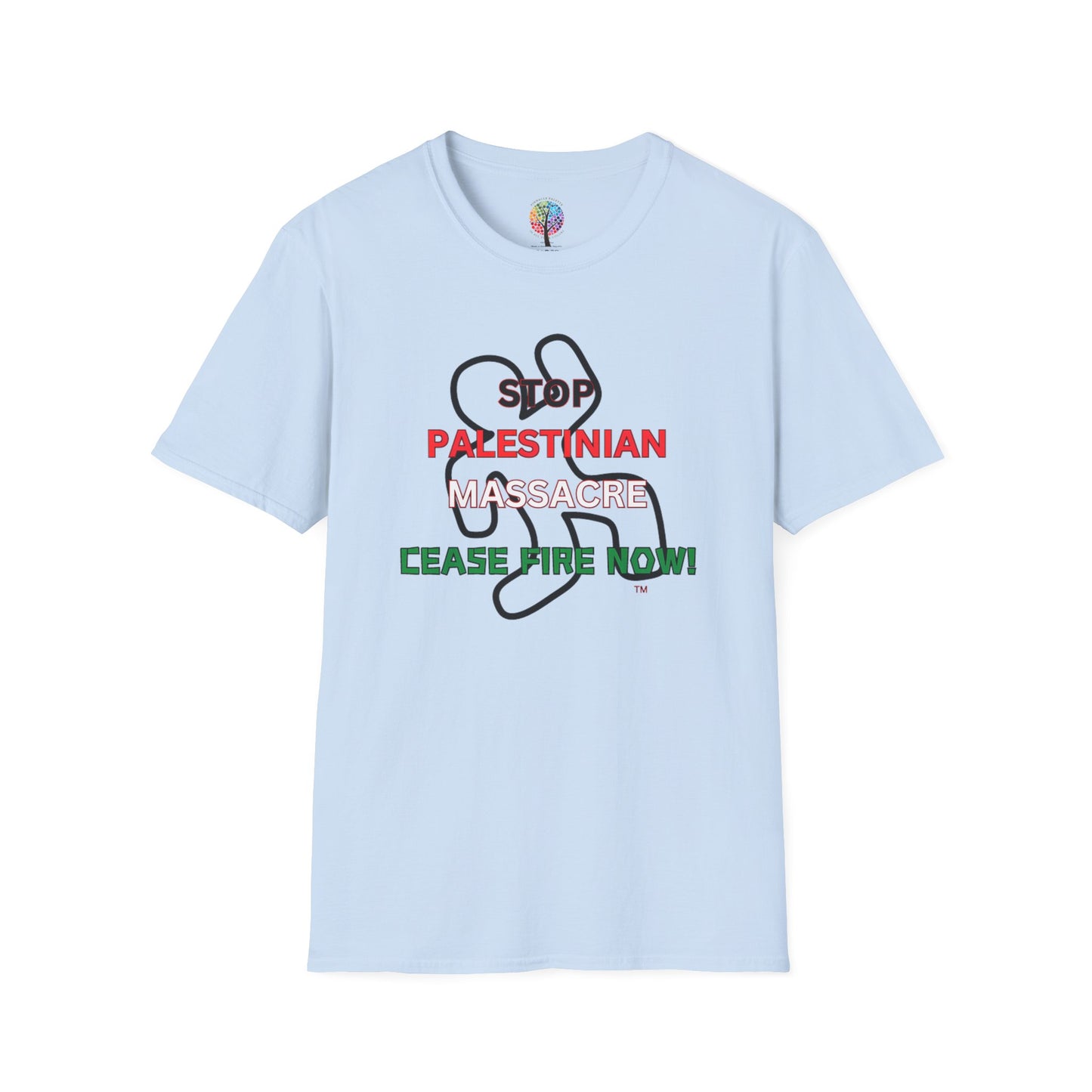 CEASE FIRE T-SHIRT UNISEX