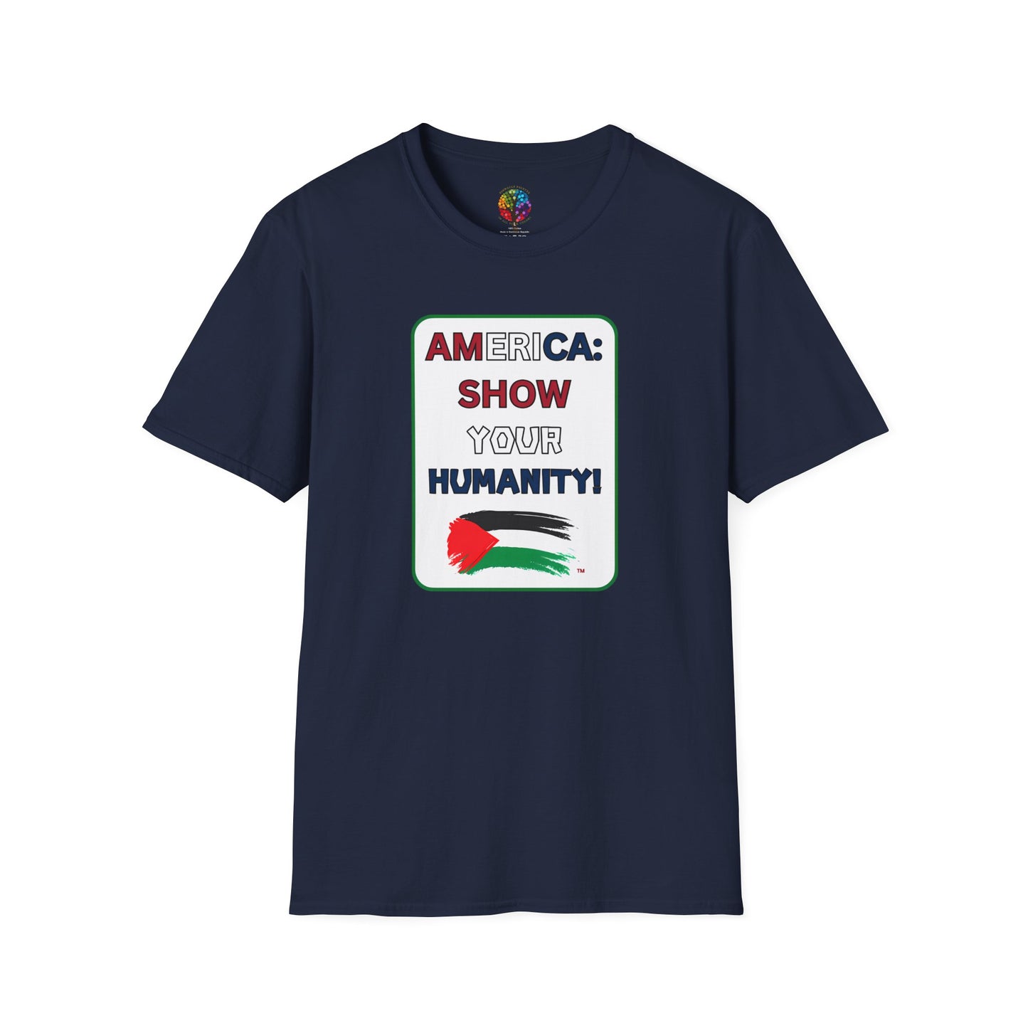 PALESTINE FLAG ABSTRACT T-SHIRT UNISEX