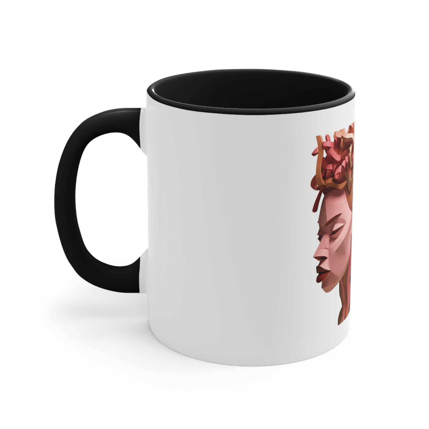 PAG SCULPTURED SISTERS CERAMIC MUG - 11OZ