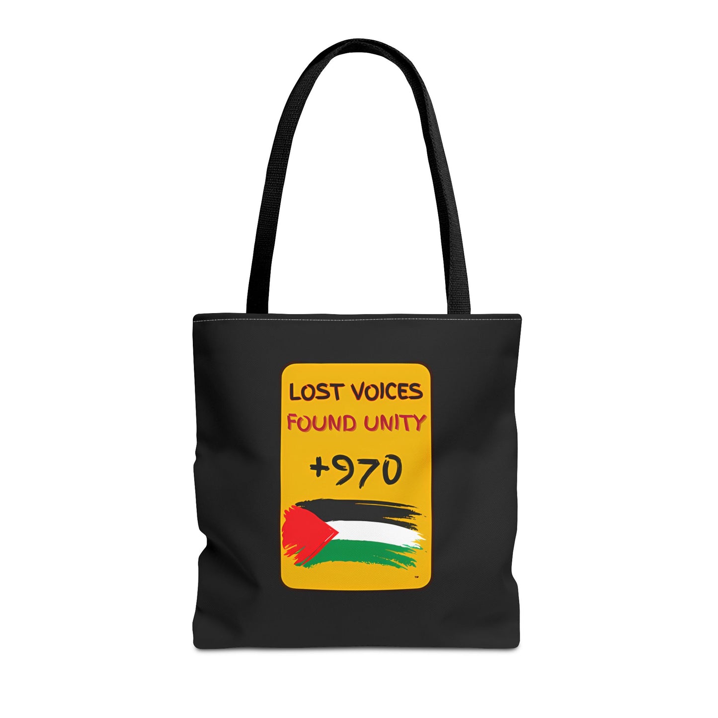 PALESTINE LOST VOICES TOTE BAG