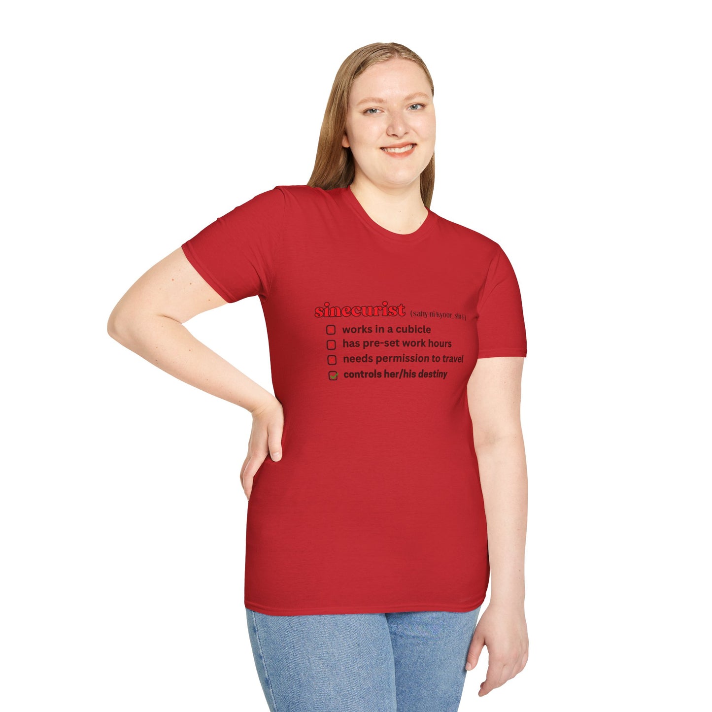 UNI GOOGLE CHECK BOX R T-SHIRT - UNISEX