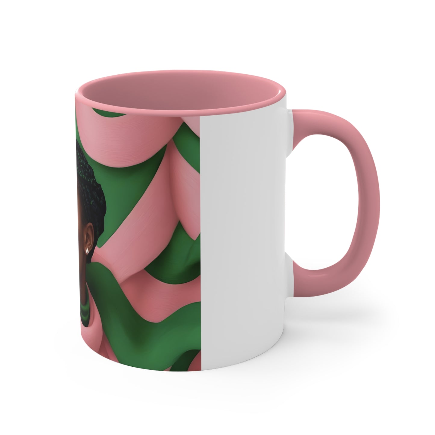PAG SWIRLY BACK MUG, 11OZ