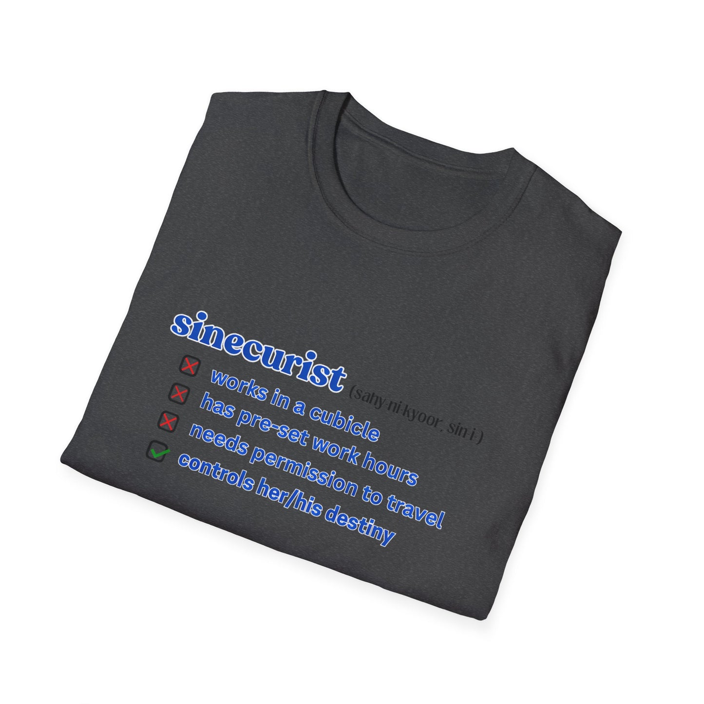CHECK BOX B T-SHIRT - UNISEX