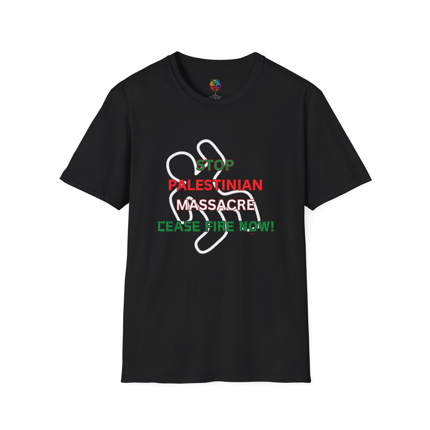 PALESTINE CEASE FIRE T-SHIRT UNISEX