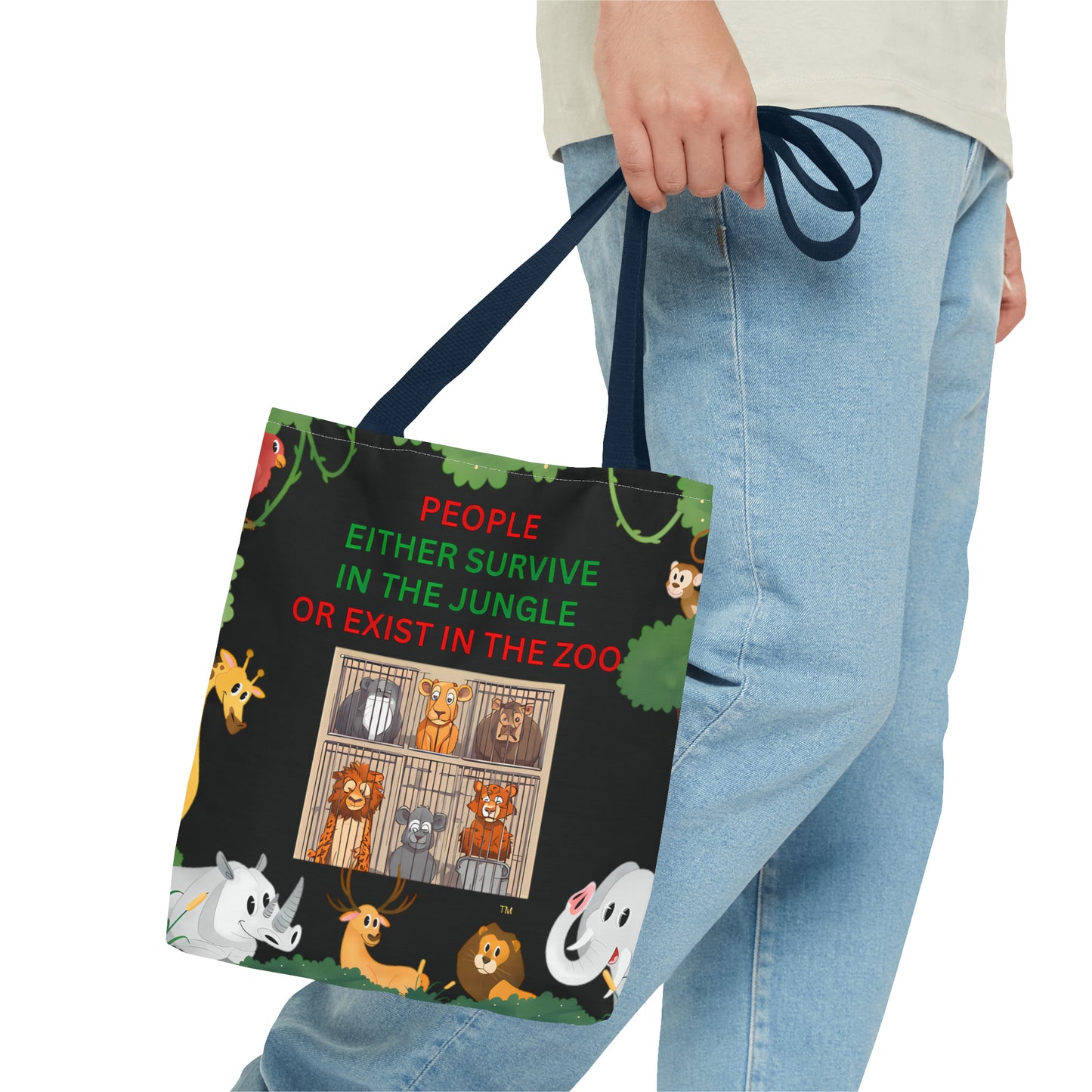 JUNGLE JIVE TOTE BAG