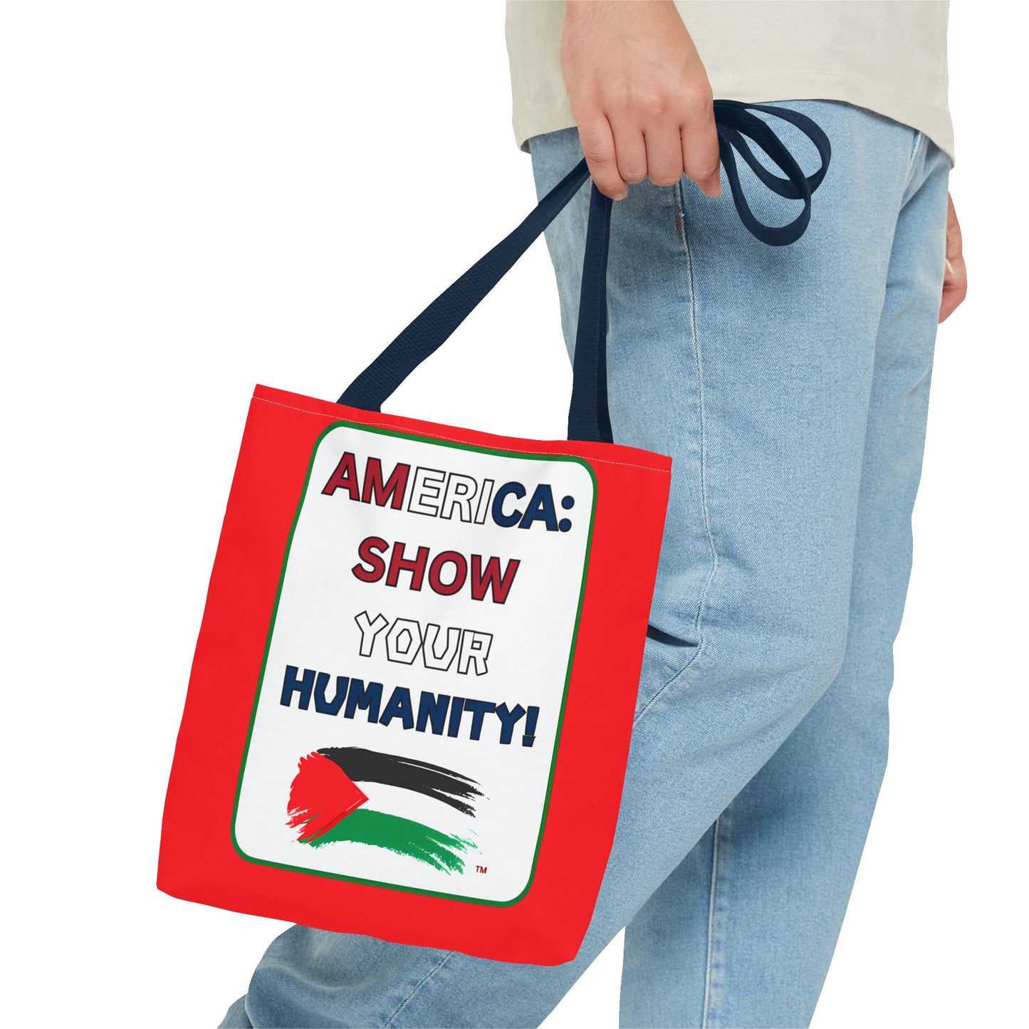 PALESTINE HUMANITY TOTE BAG