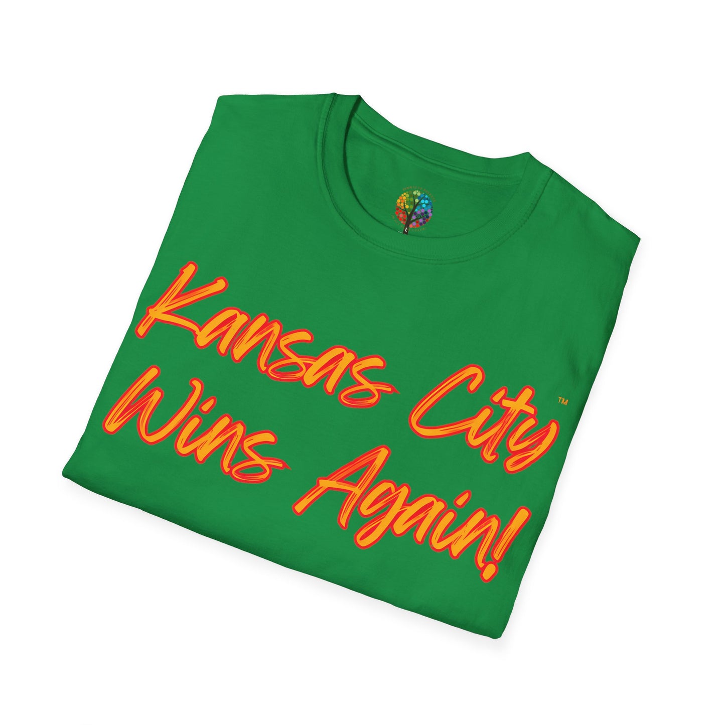 KC WINS AGAIN SOFTSTYLE T-SHIRT UNISEX
