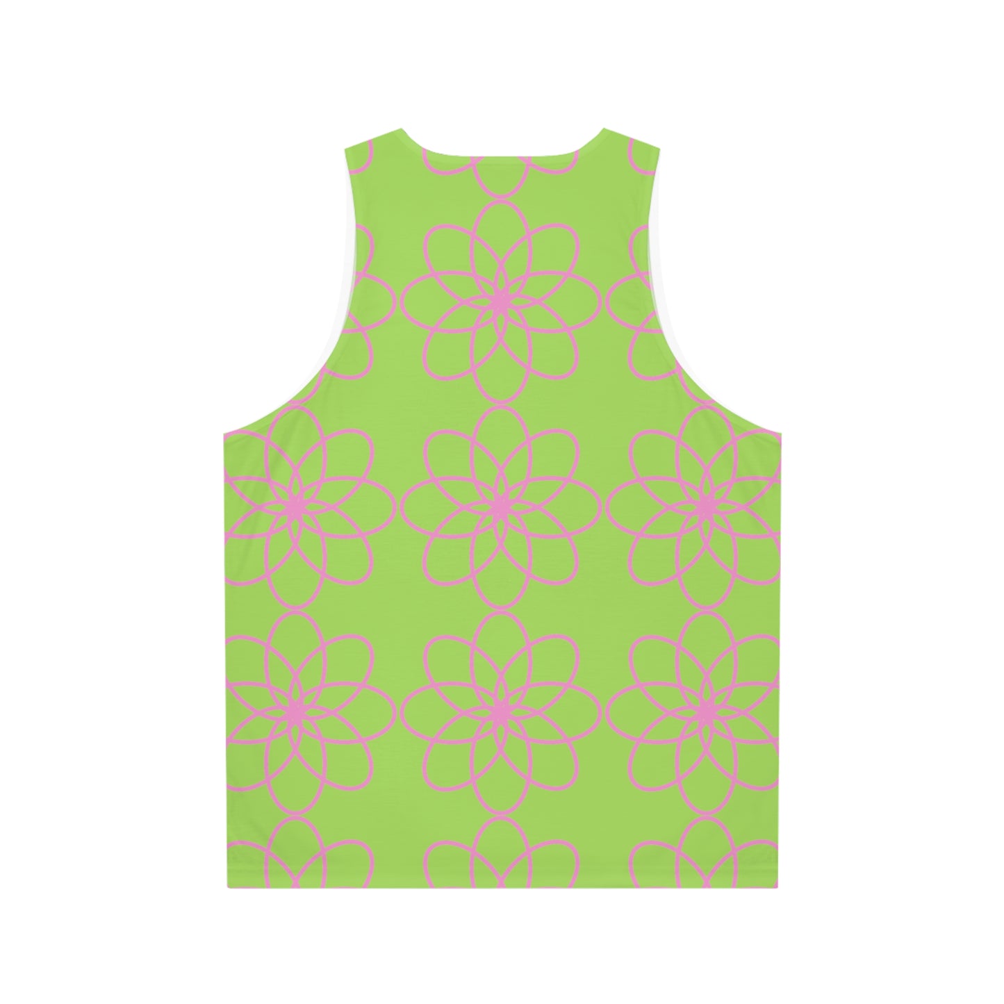 PAG SPIRALS PINK GREEN TANK