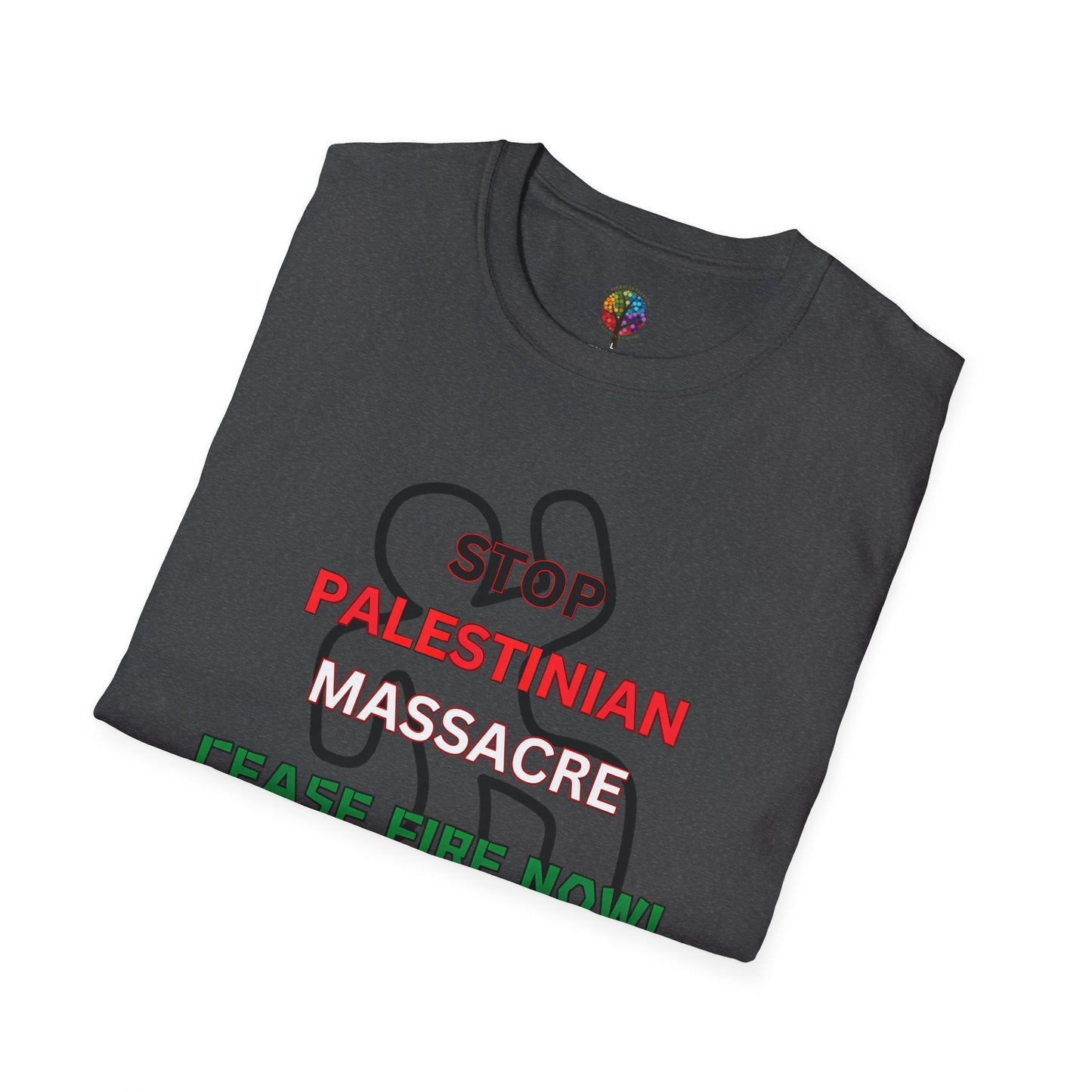 PALESTINE CEASE FIRE T-SHIRT UNISEX