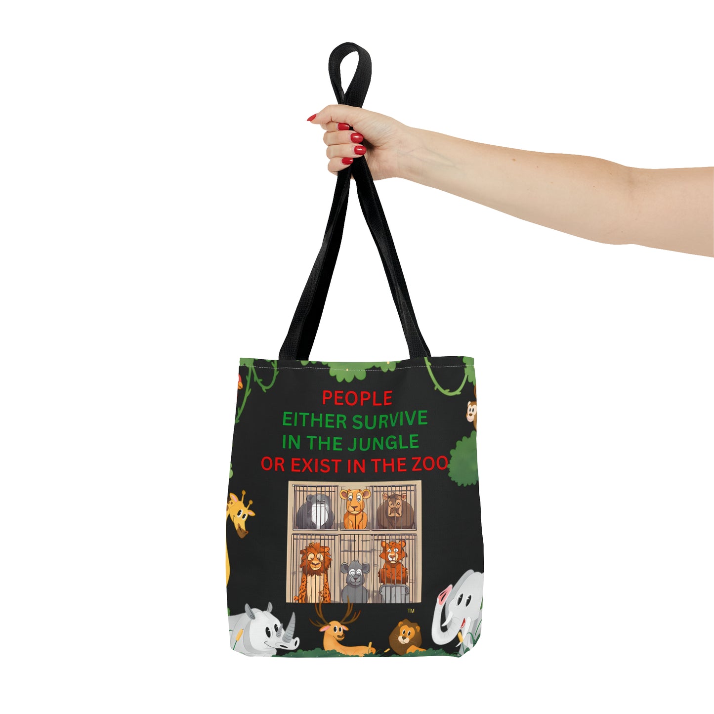 JUNGLE JIVE TOTE BAG