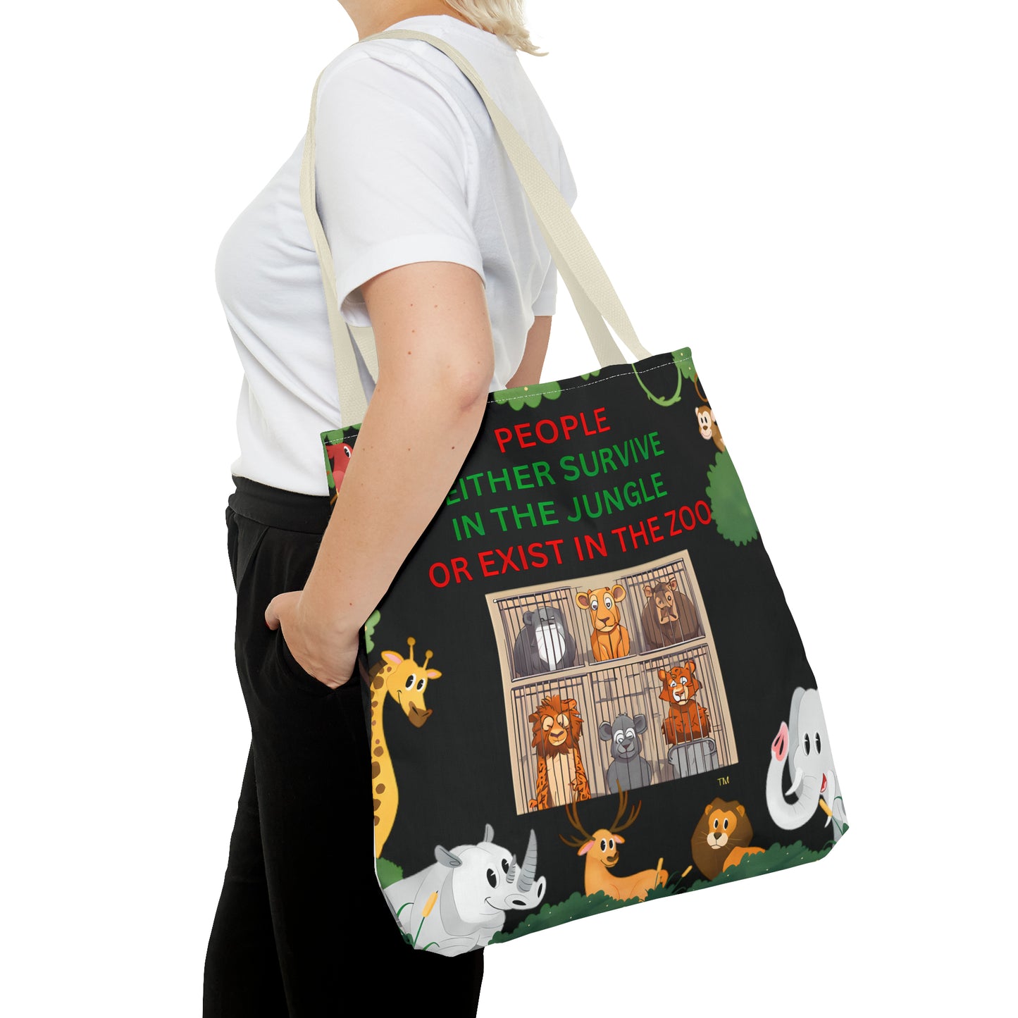 JUNGLE JIVE TOTE BAG