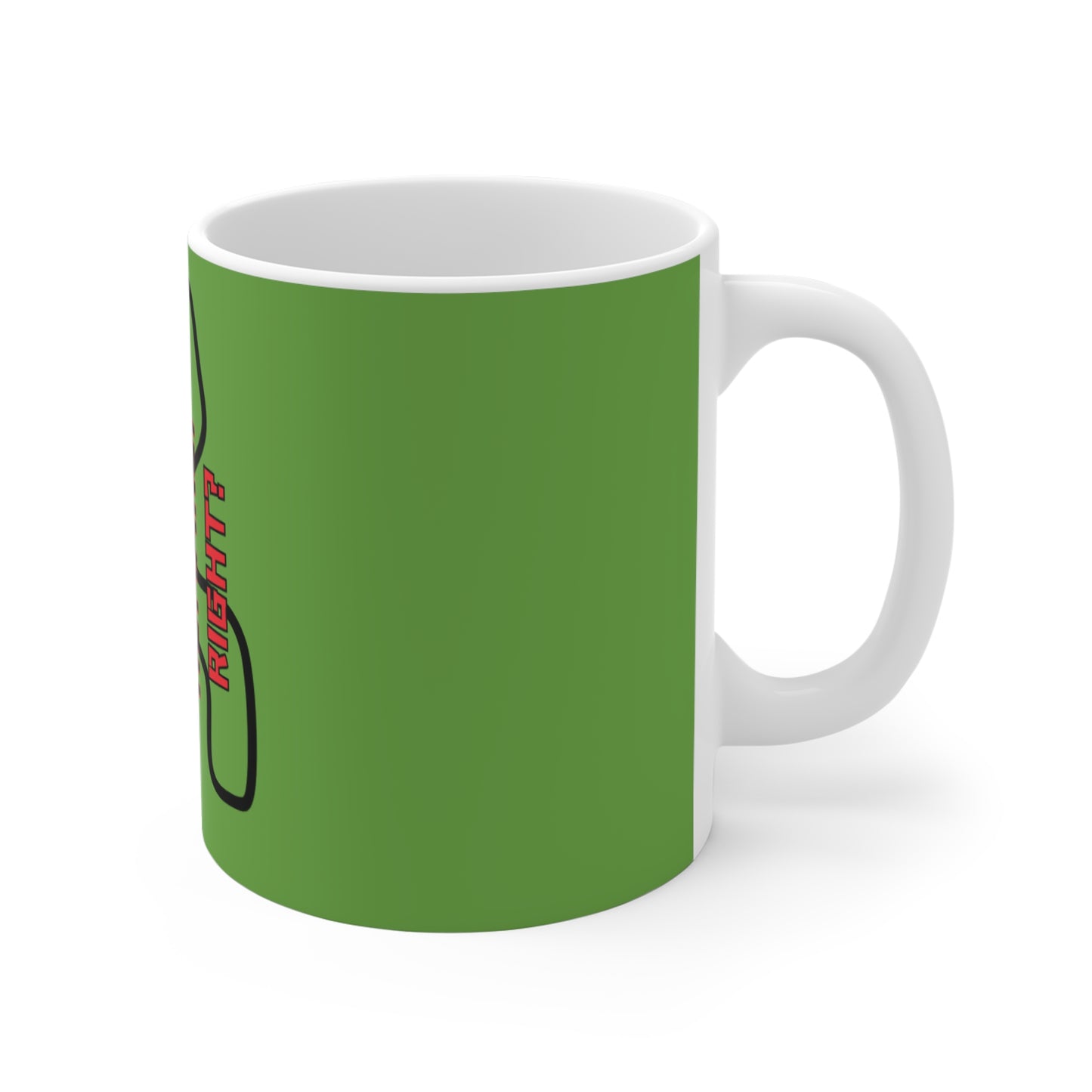 PALESTINIAN HUMANS, RIGHT Mug 11oz GR
