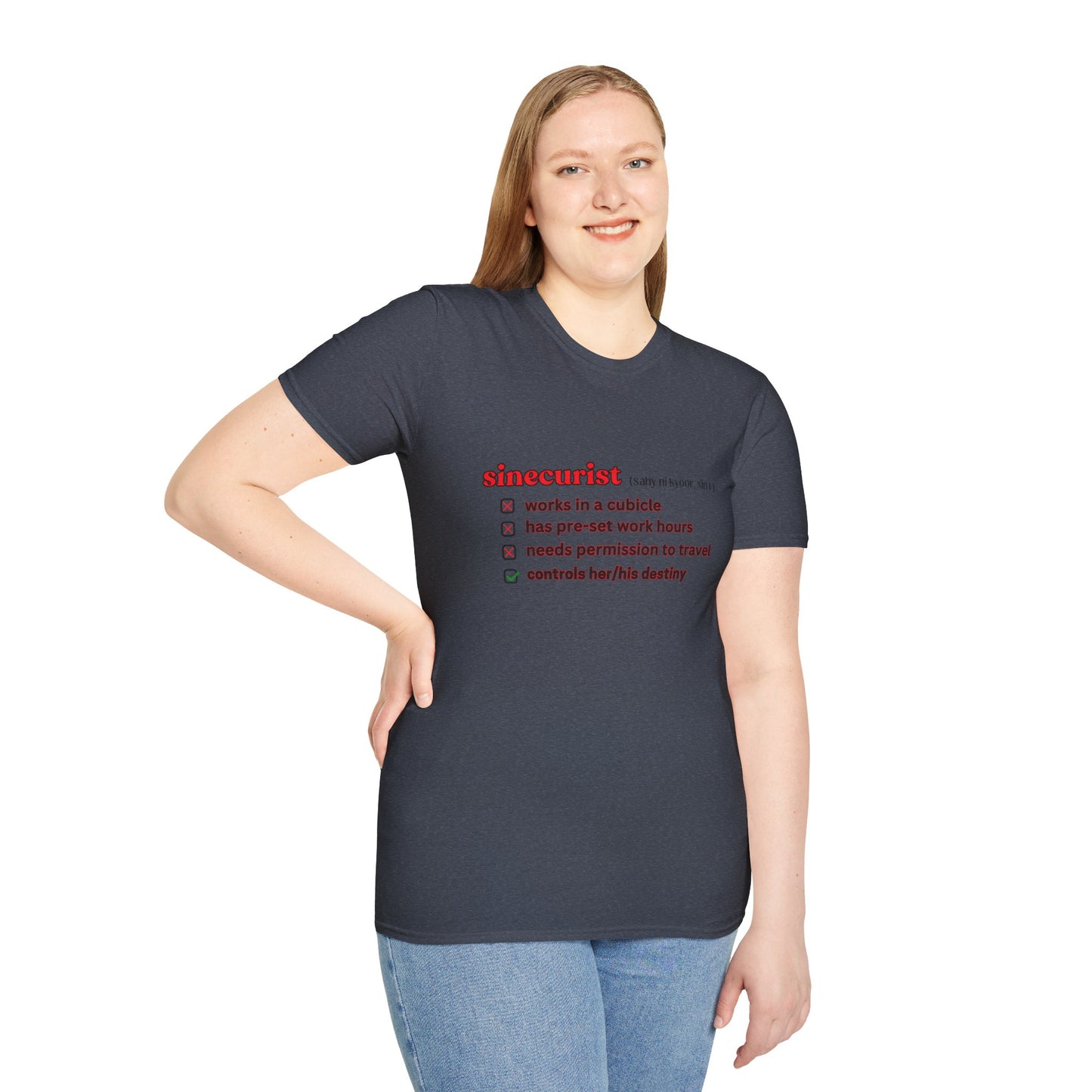 UNI GOOGLE CHECK BOX R T-SHIRT - UNISEX