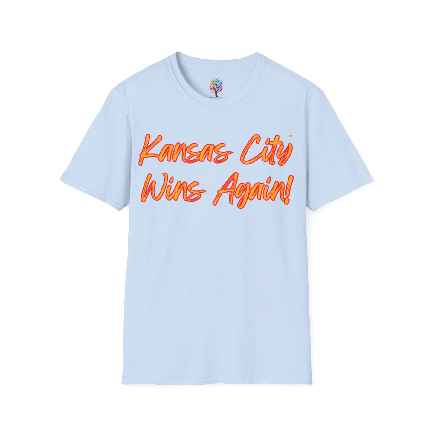KC WINS AGAIN SOFTSTYLE T-SHIRT UNISEX