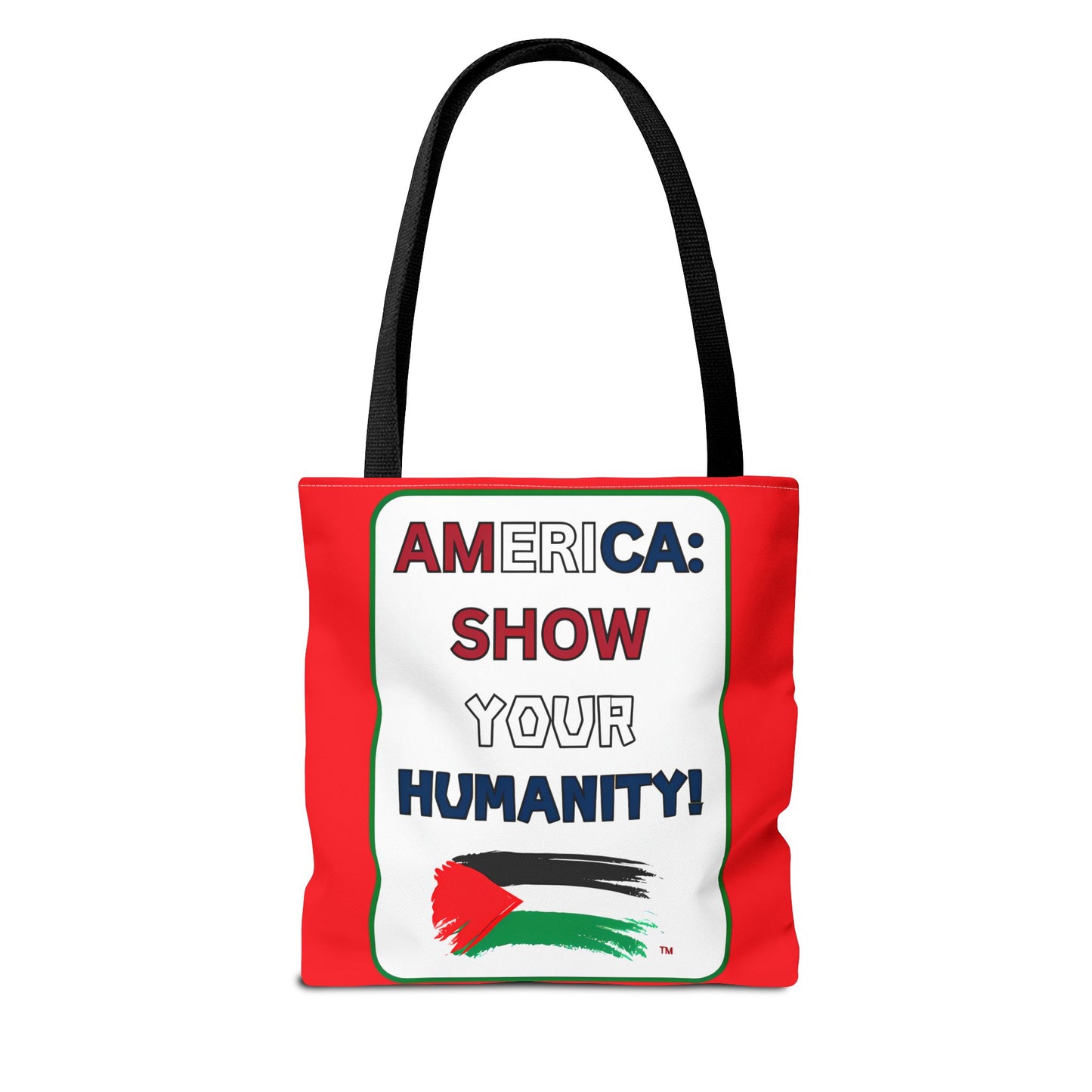 PALESTINE HUMANITY TOTE BAG
