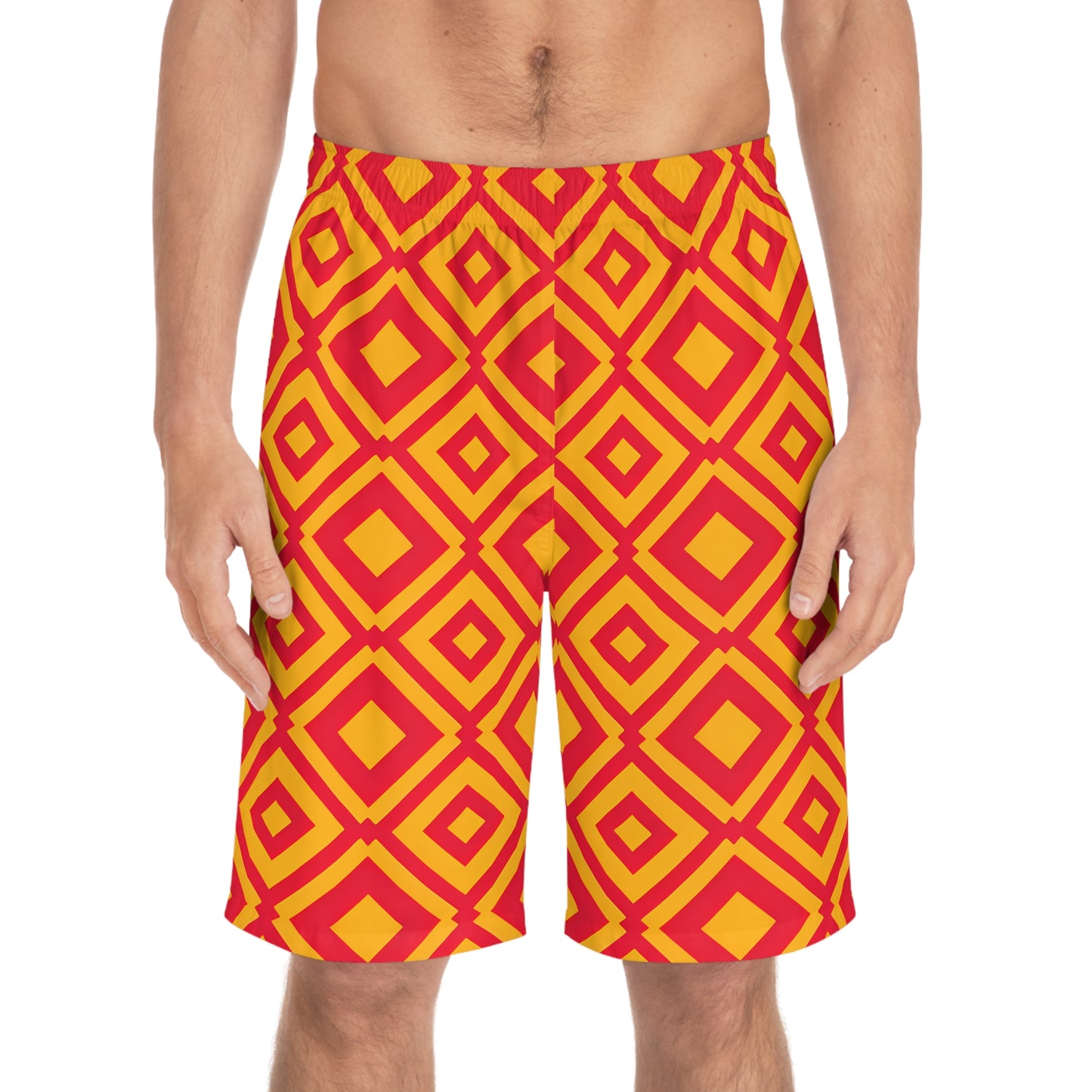 KC CHIEFS MOTIF BOARD SHORTS MEN'S