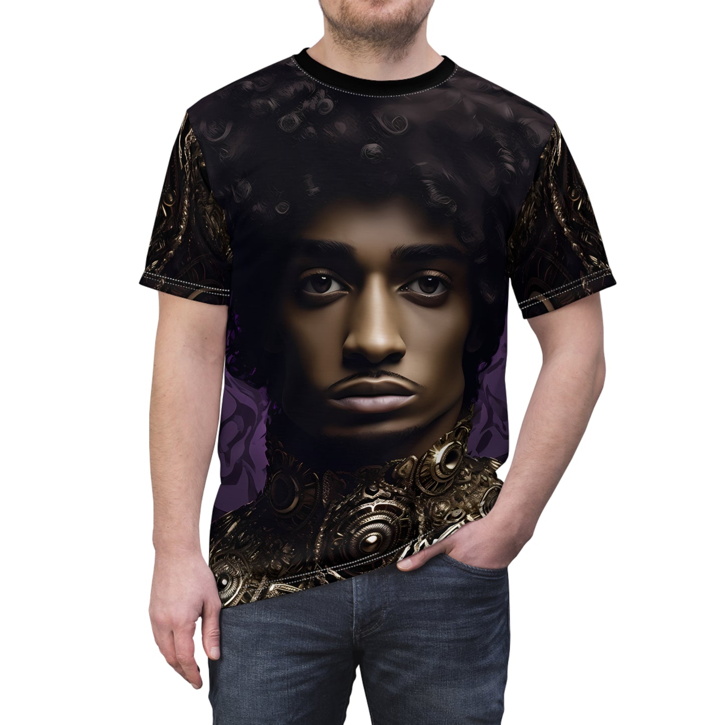 PURPLE RAIN CUT & SEW TEE UNISEX