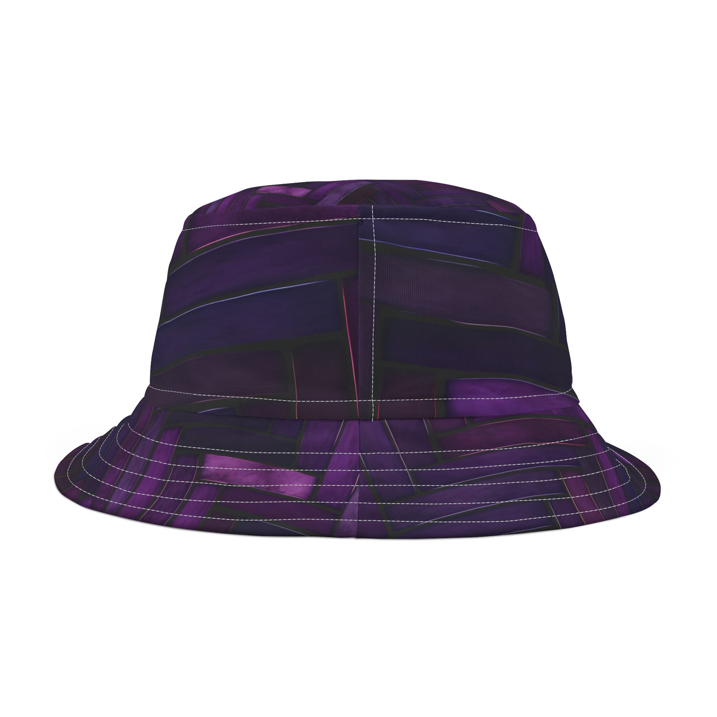 PURPLE BONES BUCKET HAT UNISEX