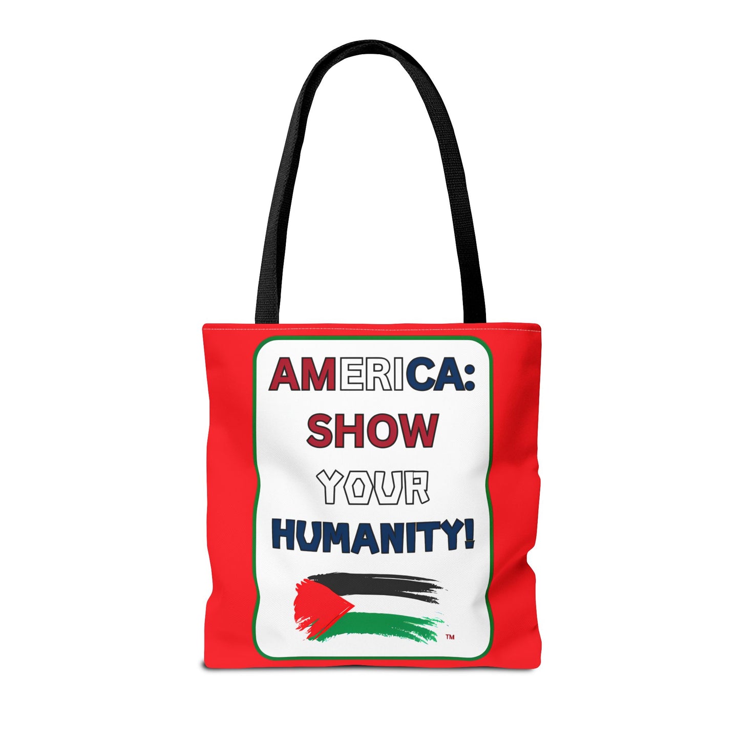 PALESTINE HUMANITY TOTE BAG
