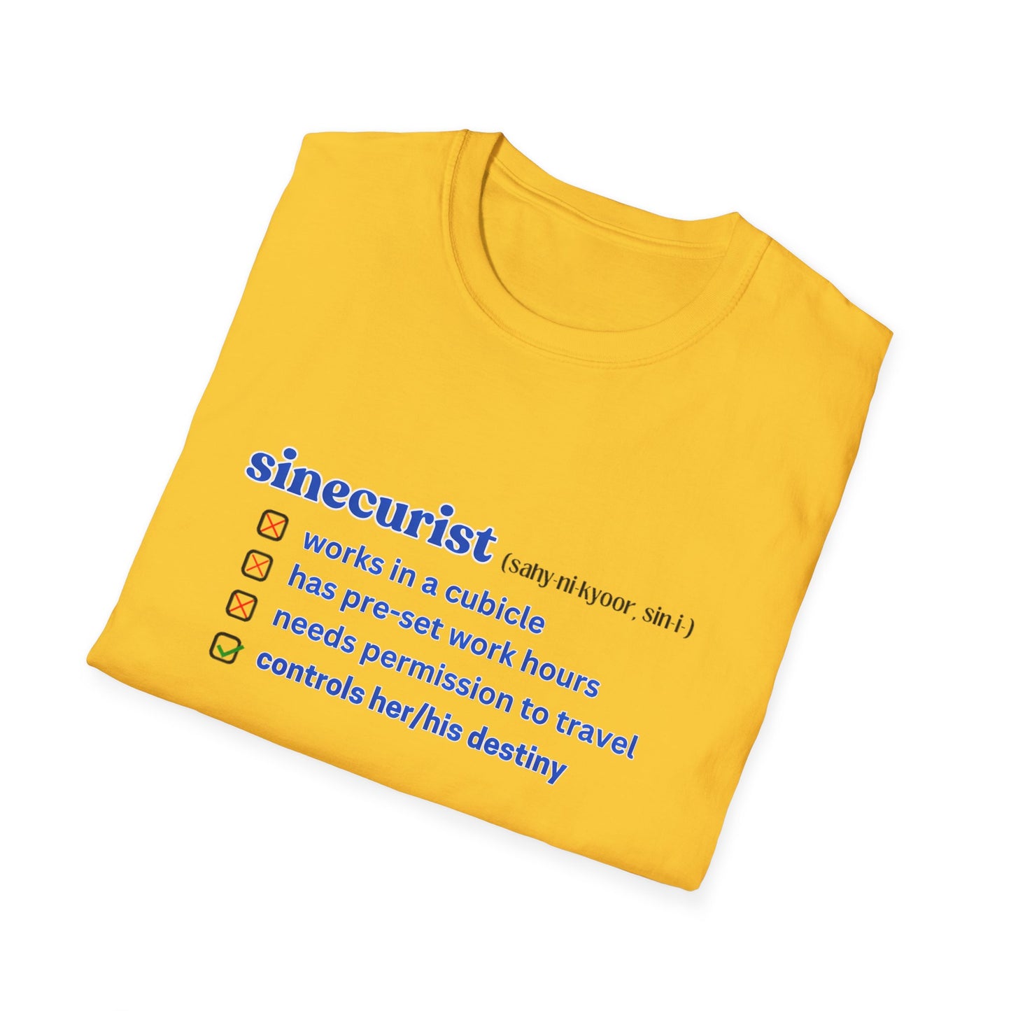 CHECK BOX B T-SHIRT - UNISEX