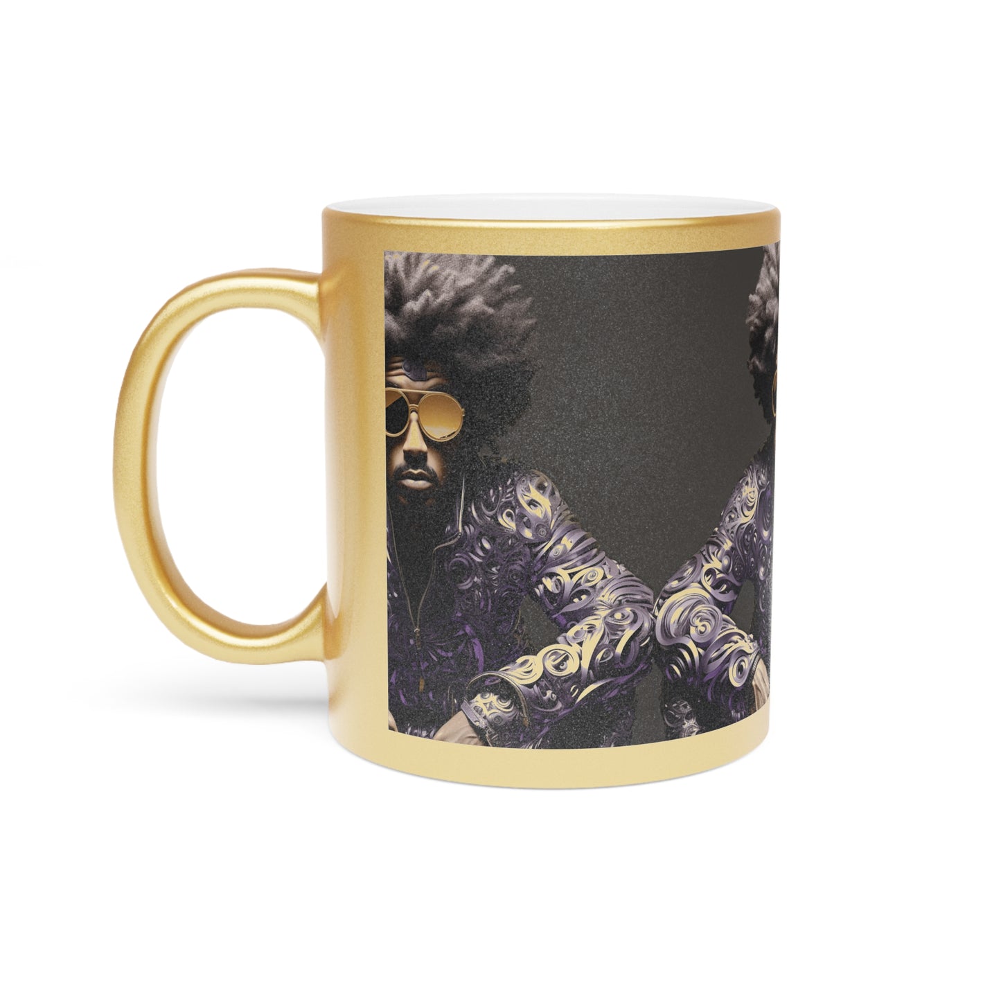 OME CHILL FOUNDERS' METALLIC MUG (SILVER\GOLD)