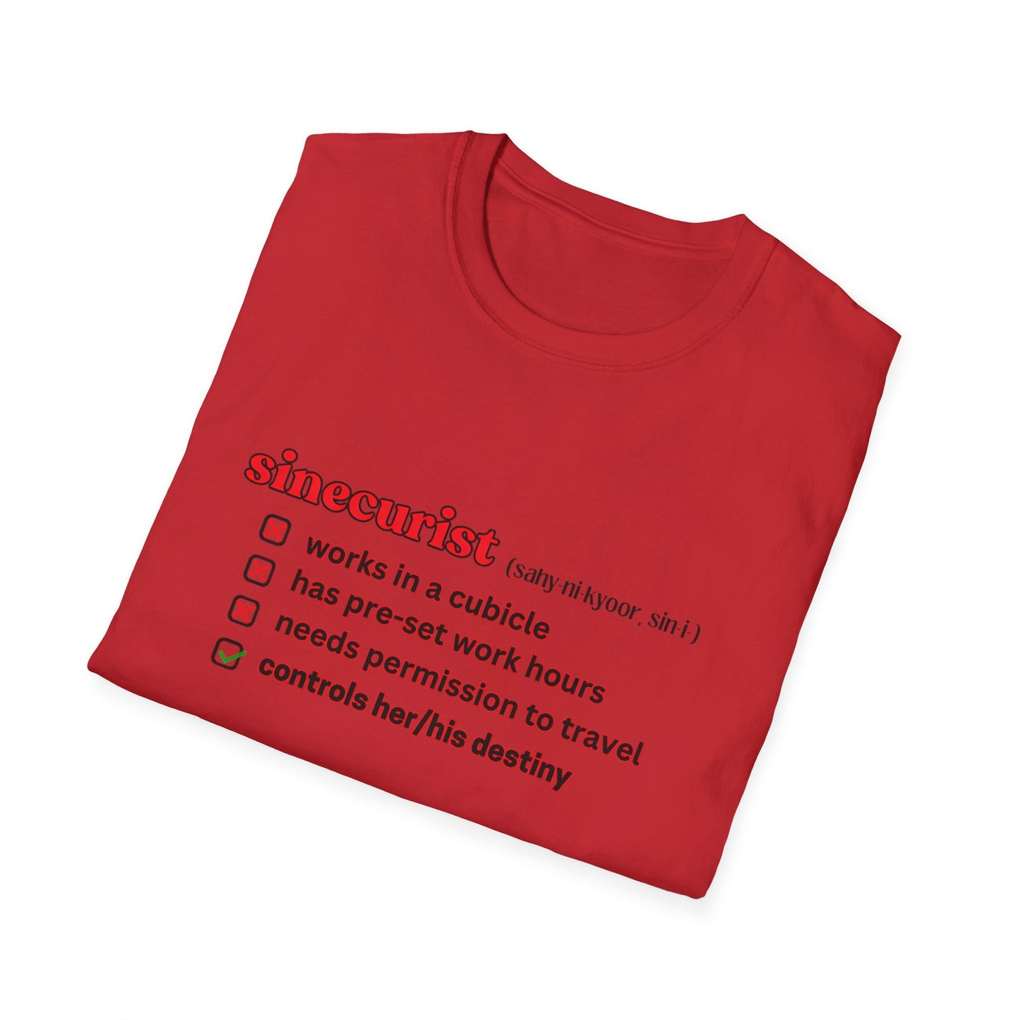 UNI GOOGLE CHECK BOX R T-SHIRT - UNISEX