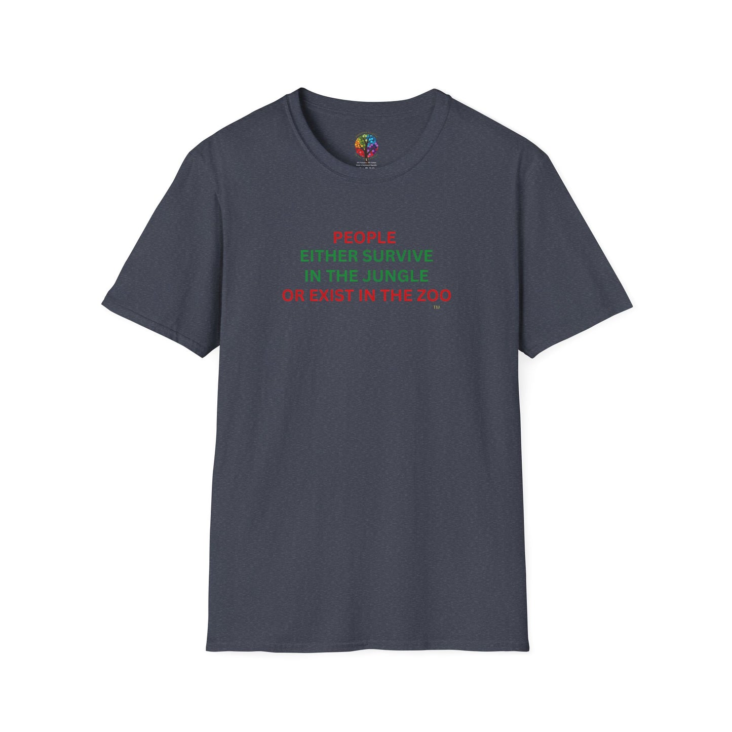 EXIST IN ZOO SOFTSTYLE T-SHIRT UNISEX